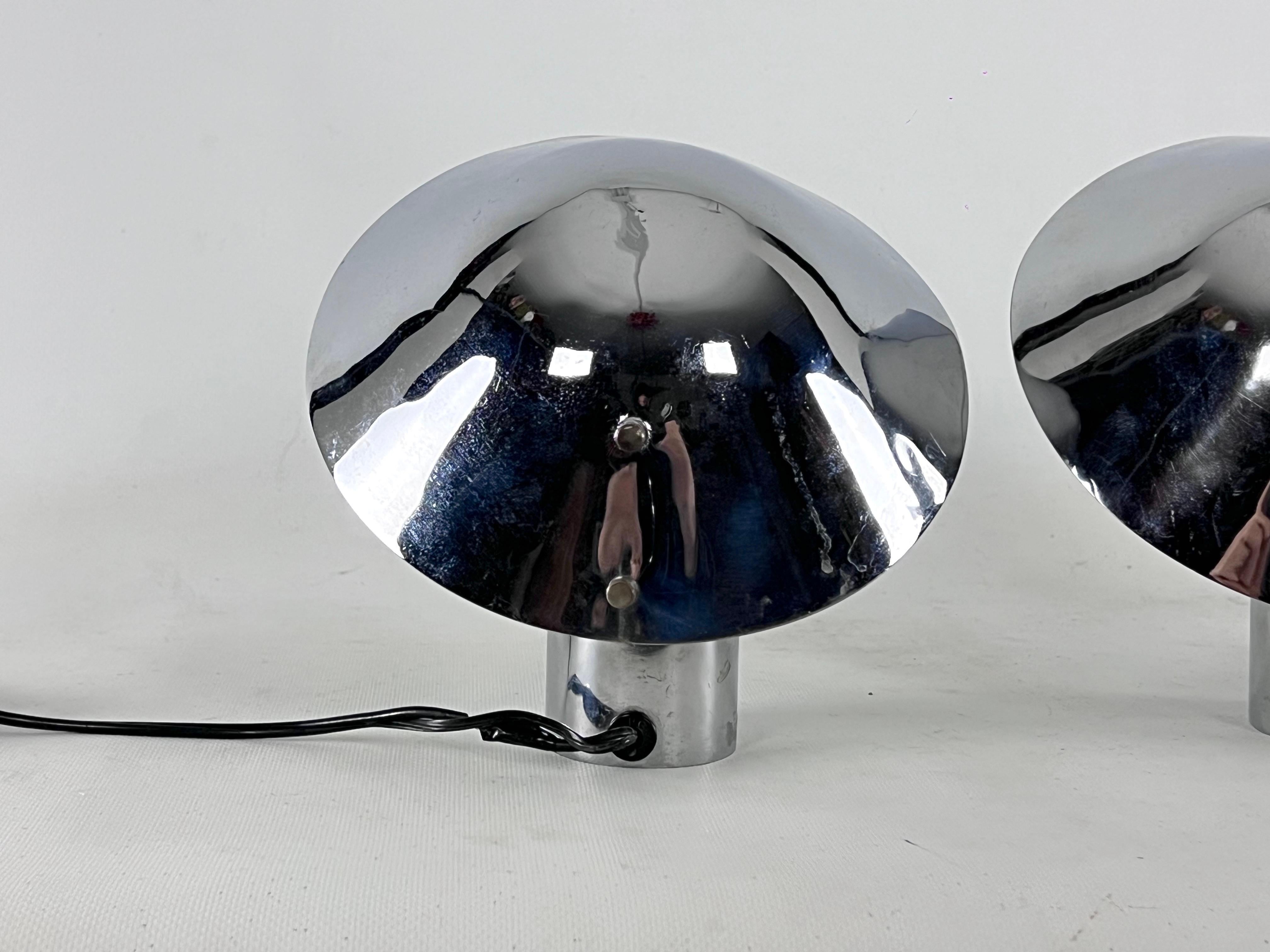 Paar von  Tischlampen von Sergio Mazza und Giuliana Gramigna für Quattrifolio, 70er-Jahre im Angebot 2