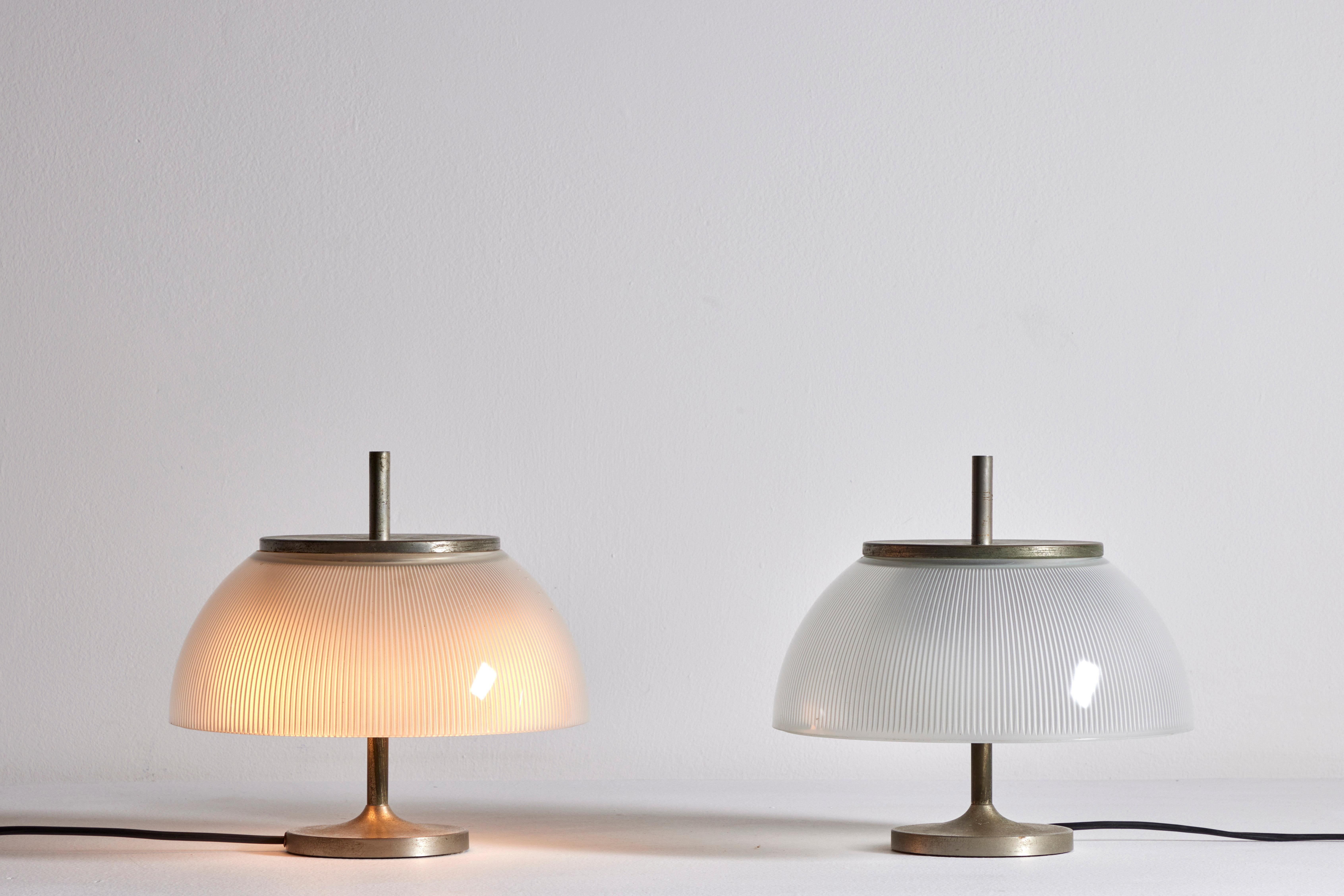 Italian Pair of Table Lamps by Sergio Mazza for Artemide