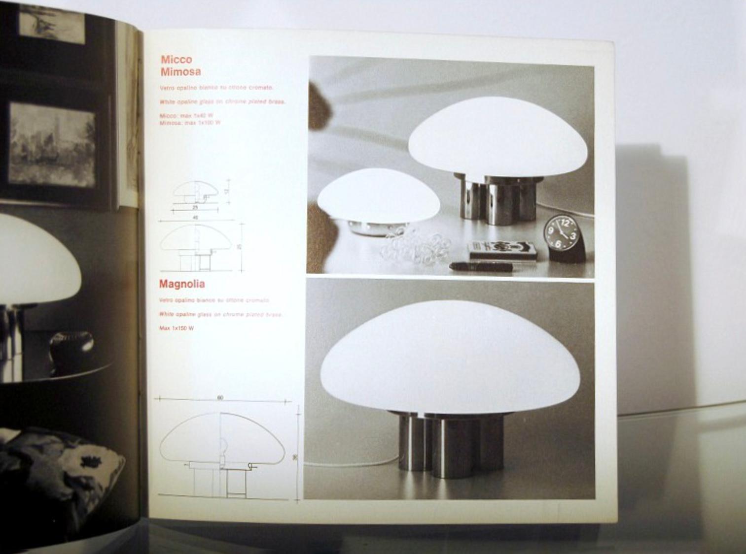 Pair of Table Lamps by Sergio Mazza & Giuliana Gramigna for Quattrifolio, 1973 For Sale 12
