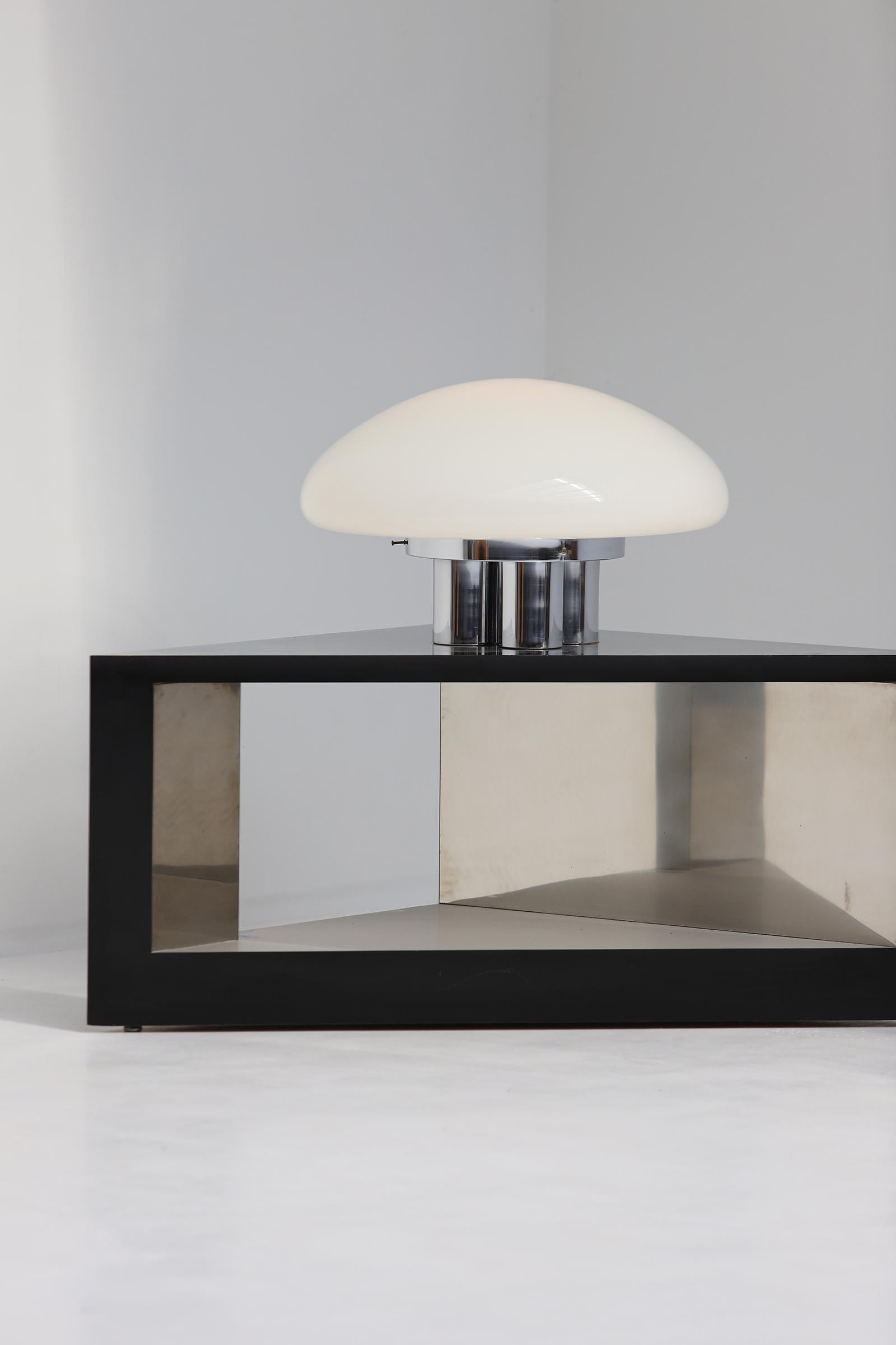 Modern Pair of Table Lamps by Sergio Mazza & Giuliana Gramigna for Quattrifolio, 1973 For Sale