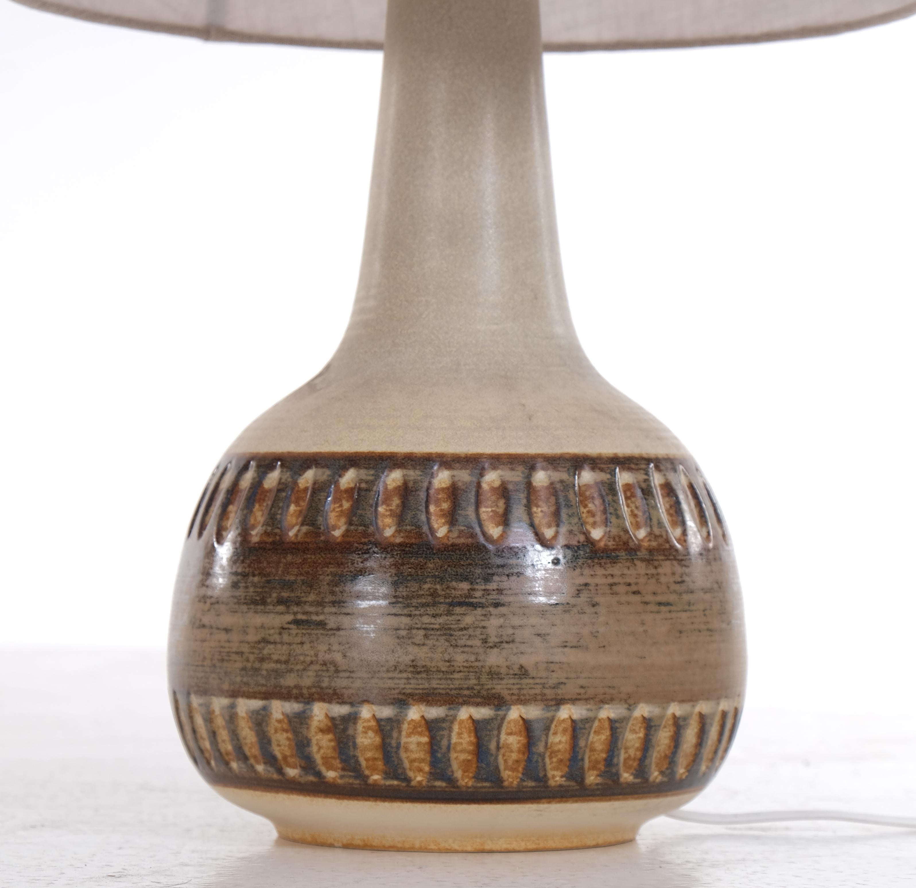 Milieu du XXe siècle Paire de lampes de table par Søholm Keramik, Danemark, années 1960 en vente