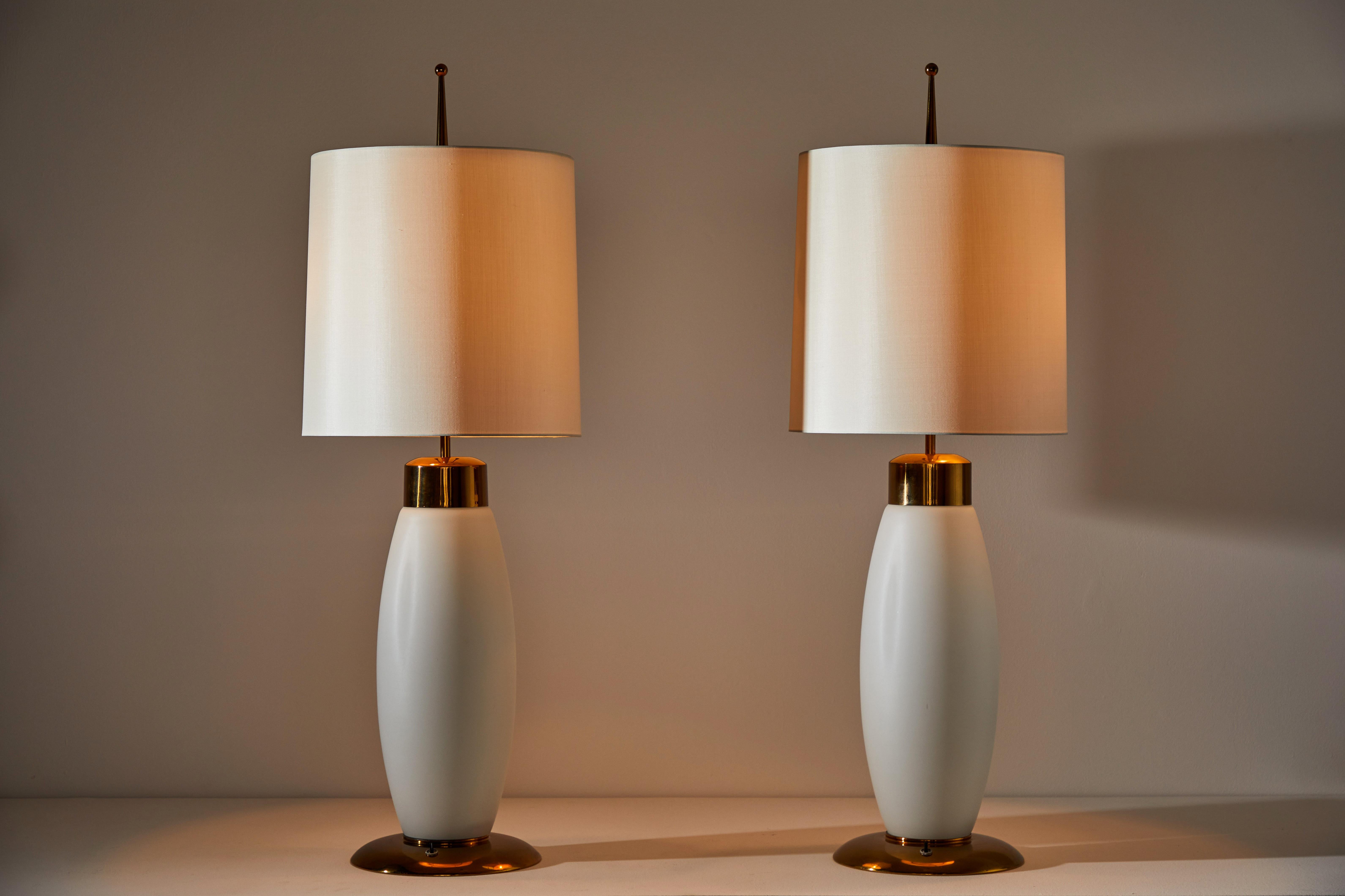 Pair of Table Lamps by Stilnovo In Good Condition In Los Angeles, CA