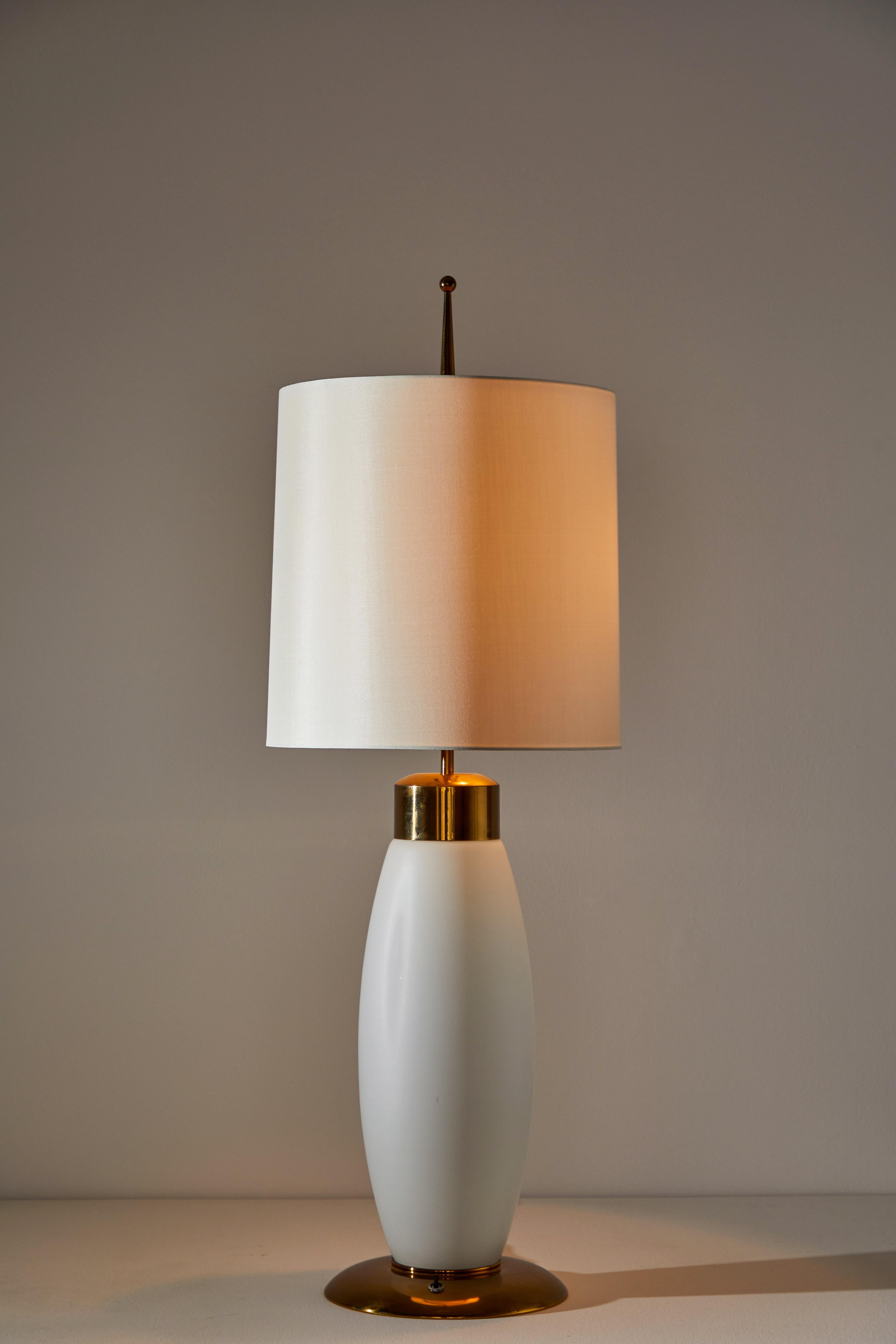 Mid-20th Century Pair of Table Lamps by Stilnovo