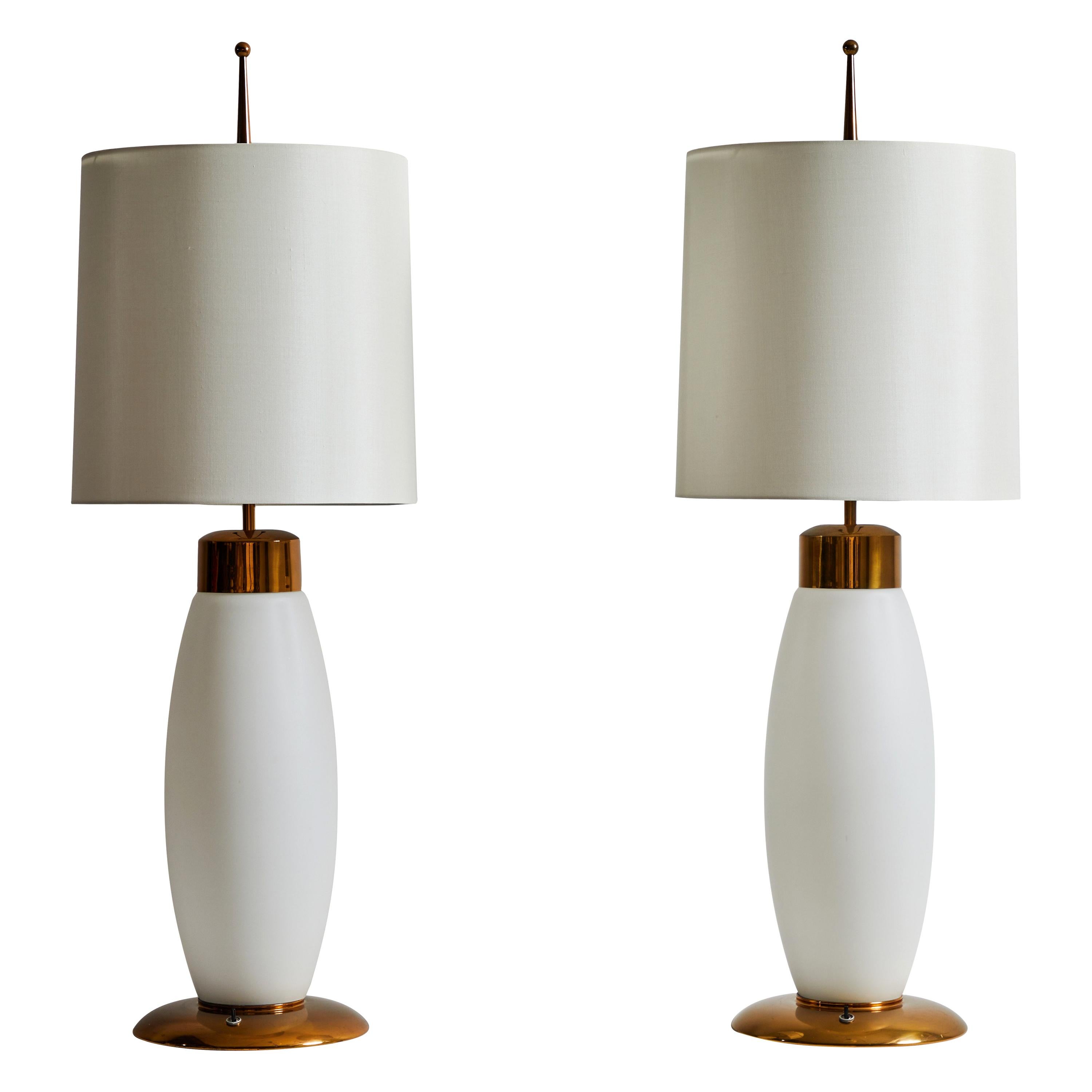 Pair of Table Lamps by Stilnovo