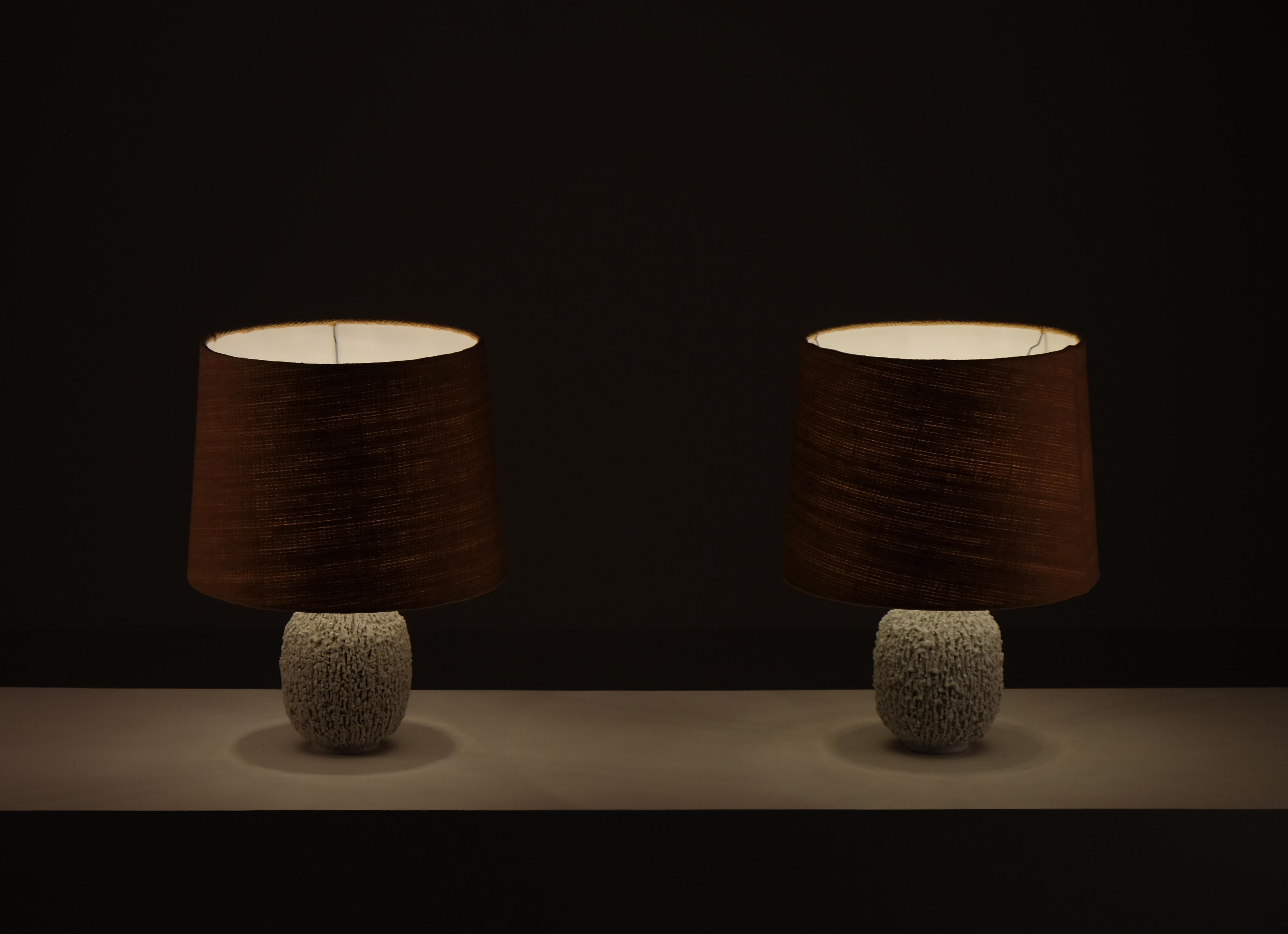 Paire de lampes de table 