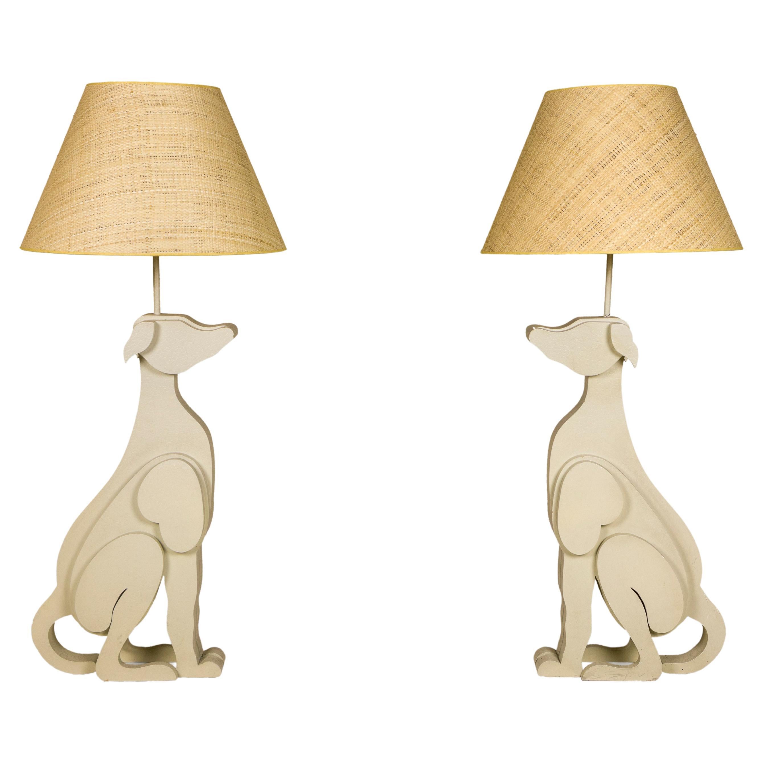 Pair of Table Lamps, circa 1970, France For Sale