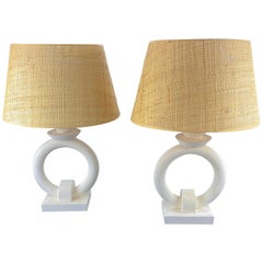 Pair of Table Lamps, circa 2000, France