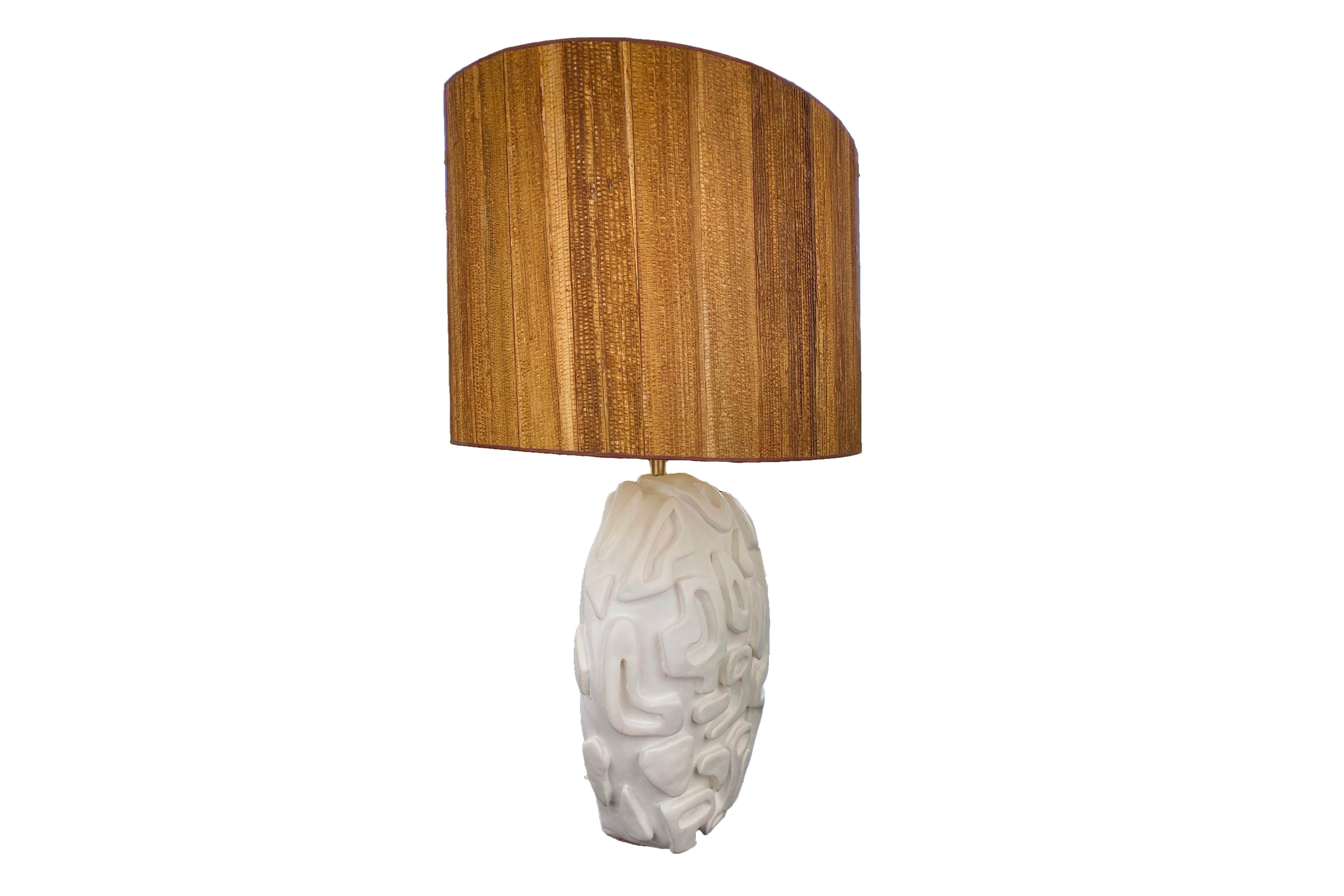 Modern Pair of Table Lamps, circa 2020, France