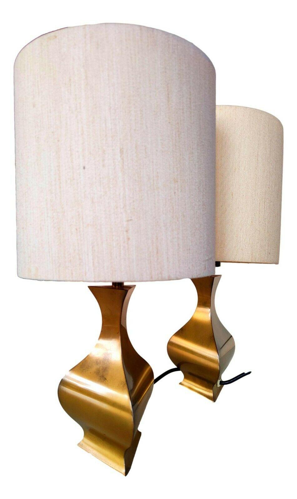 Late 20th Century Pair of table lamps design A. Montagna Grillo A. Tonello for High Society, 1970s For Sale