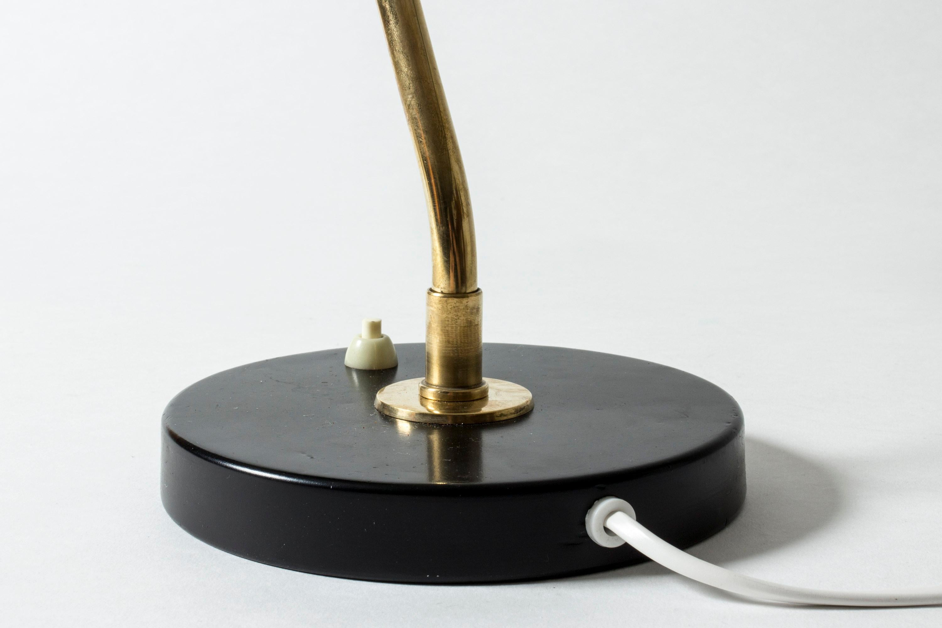 Mid-20th Century Pair of Table Lamps Designed by Bertil Brisborg for Nordiska Kompaniet, Sweden For Sale