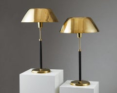 Pair of Table Lamps Designed by Lisa Johansson-Pape for Orno, Finland, 1940s