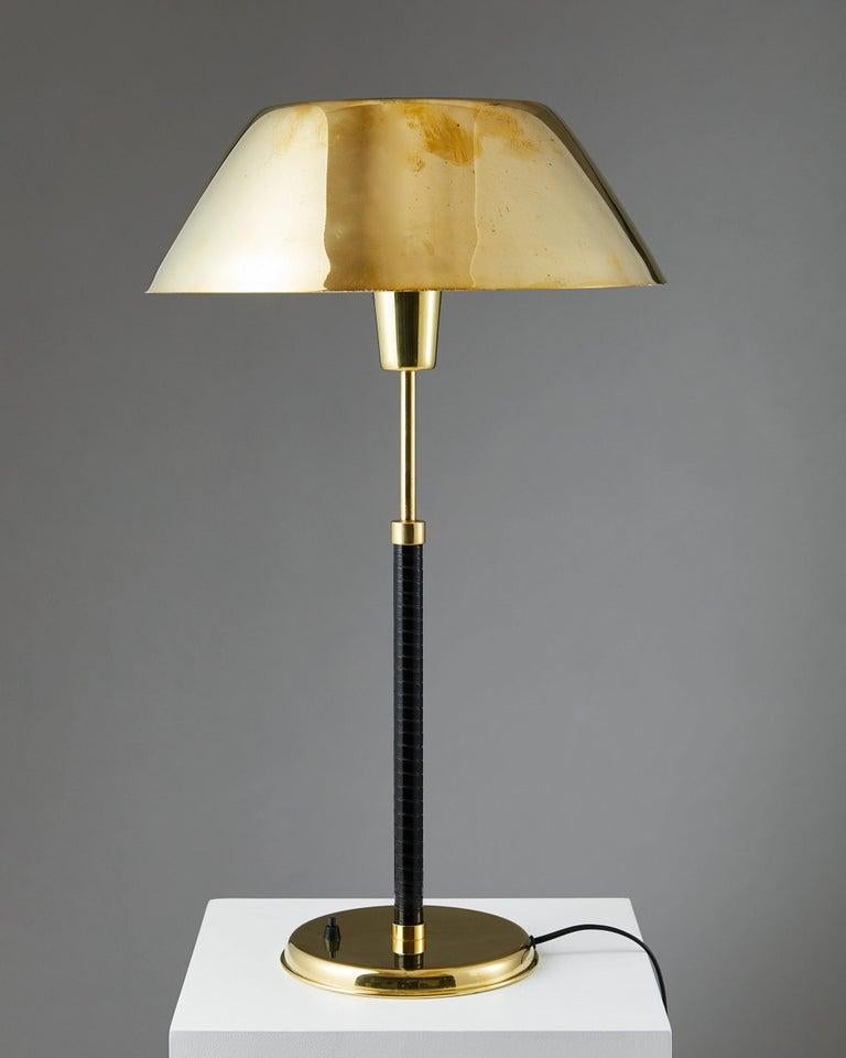Pair of Table Lamps Designed by Lisa Johansson-Pape for Orno, Finland, 1940s 2
