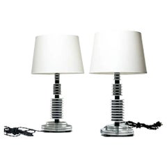 Pair of Table Lamps, Donald Deskey