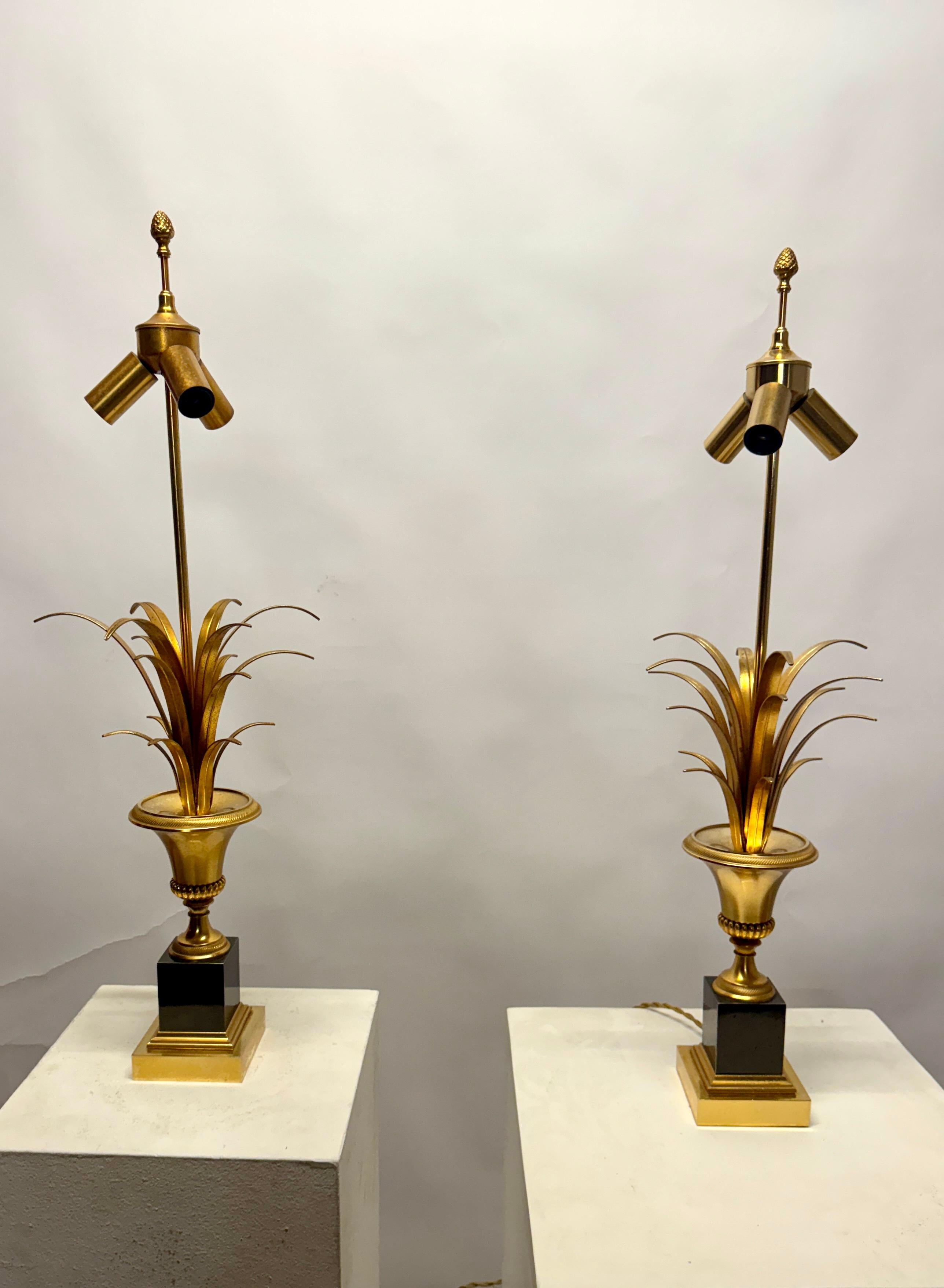 Pareja de lámparas de mesa 