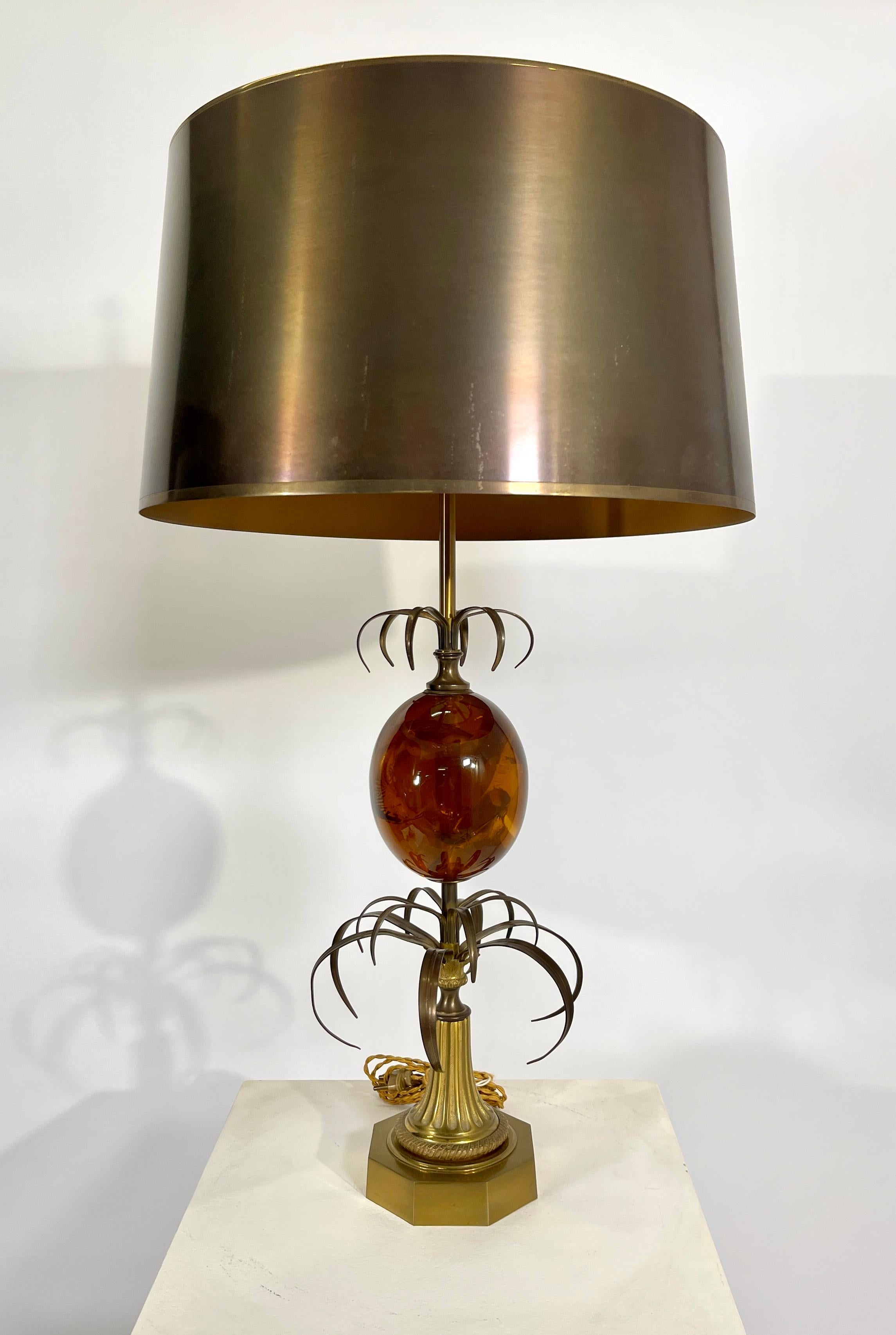 Paar Tischlampen „Fractal“ von Maison Charles (Französisch) im Angebot