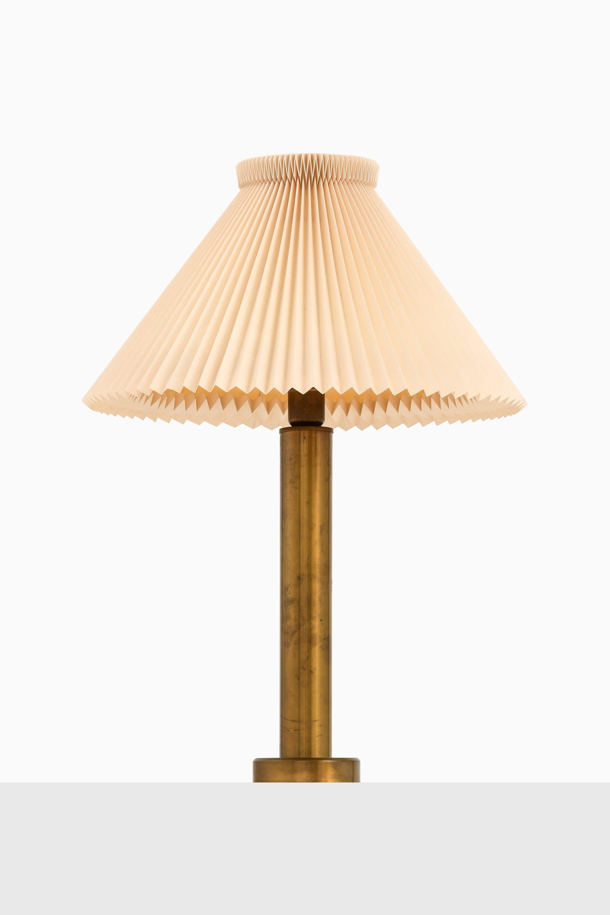 Pair of Table Lamps in Brass, 1950’s For Sale
