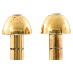 Pair of Table Lamps in Brass by Hans-Agne Jakobsson, 1964