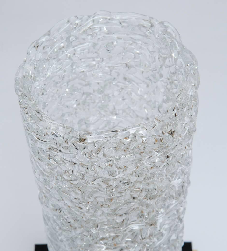 Pair of Table Lamps in Murano Glass In Excellent Condition In Saint ouen, FR