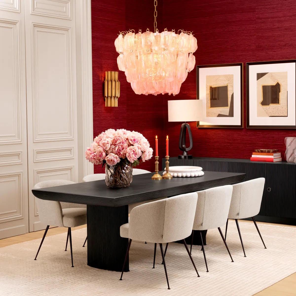 Moderne Paire de lampes de table en bronze patiné avec base en granit noir. en vente