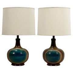 Pair of Table Lamps in the Manner of David Cressey