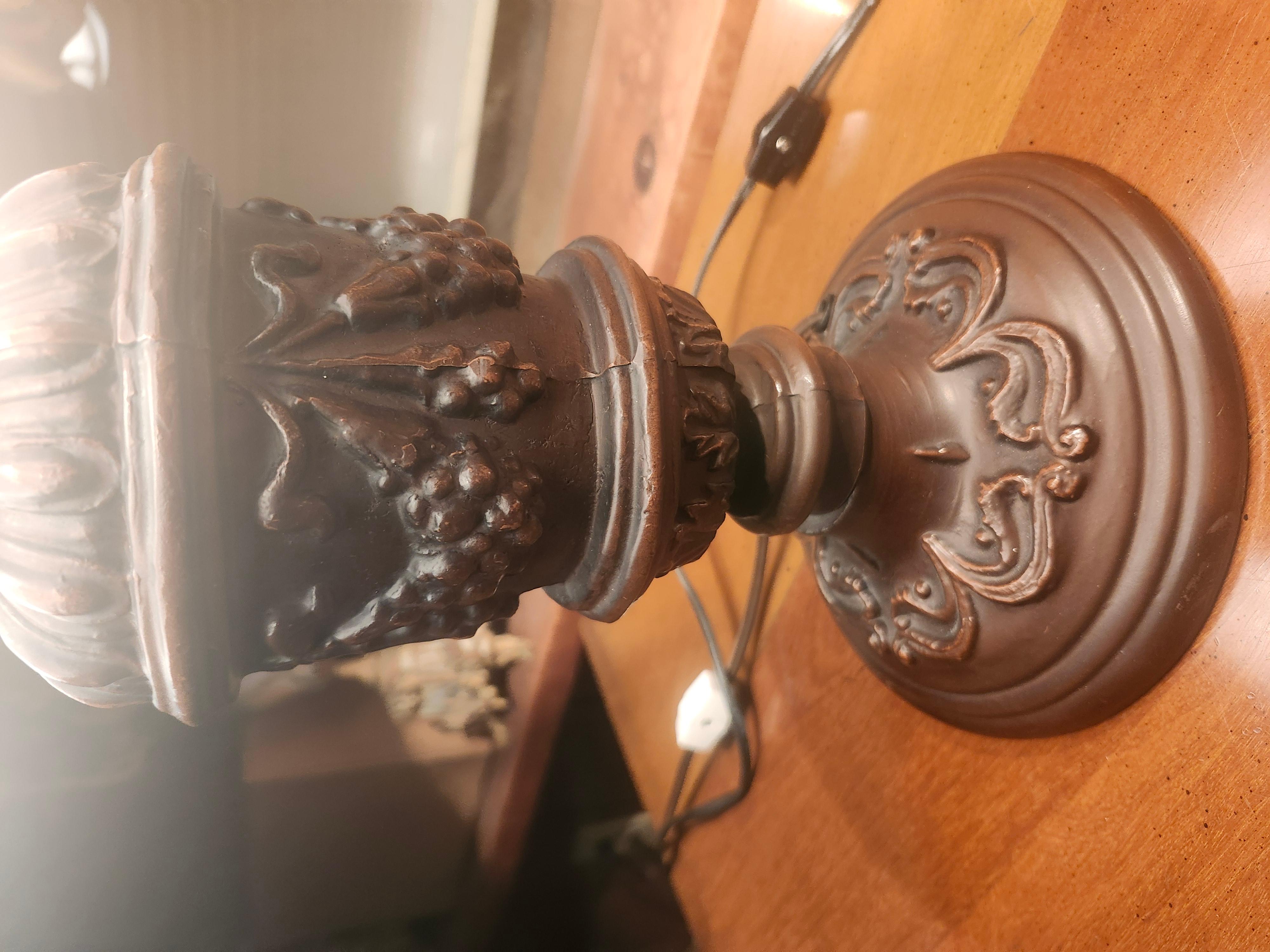 Paire de lampes de table dans le style Pairpoint Puffy en vente 2