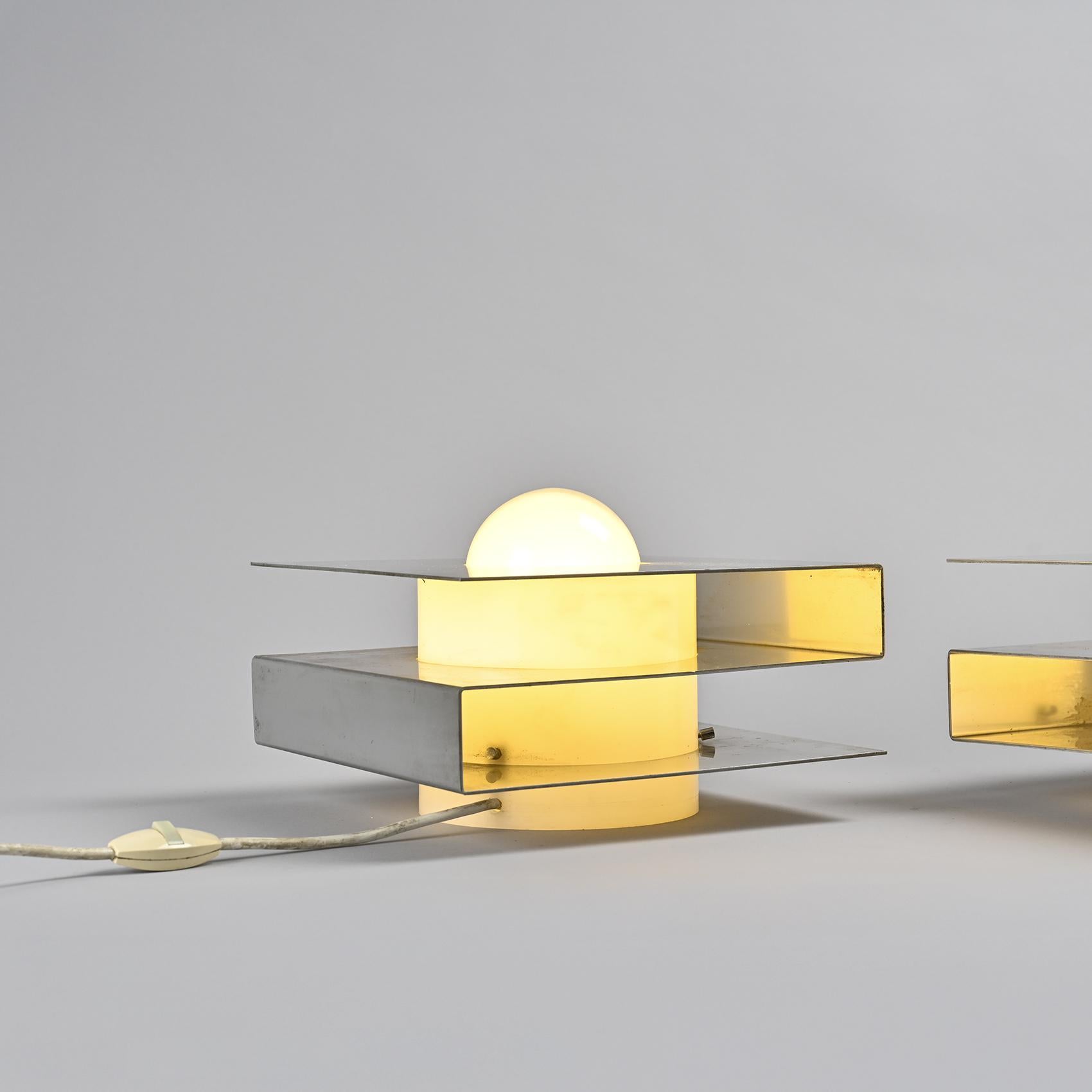 Pair of table lamps model 1036 by Guy Bertrand, Disderot circa 1969 en vente 3
