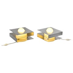 Pair of table lamps model 1036 by Guy Bertrand, Disderot circa 1969