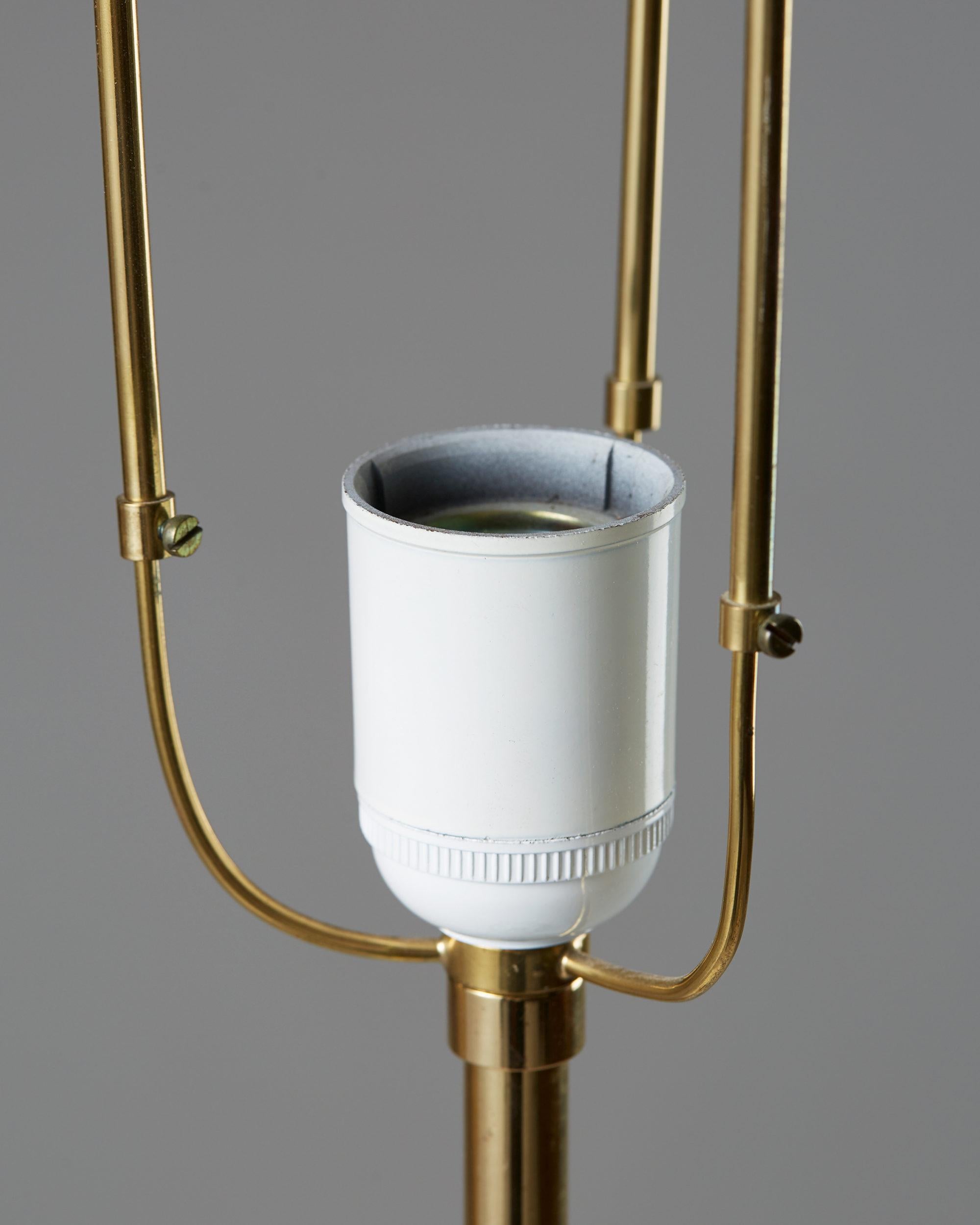 Swedish Pair of Table Lamps Model 2466 Designed by Josef Frank for Svenskt Tenn, Sweden