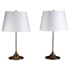 Paire de lampes de table modèle B-024 par Eje Ahlgren pour Bergboms