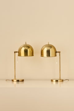 Coppia di lampade da tavolo Modello B-075, Bergboms, Svezia, anni '60