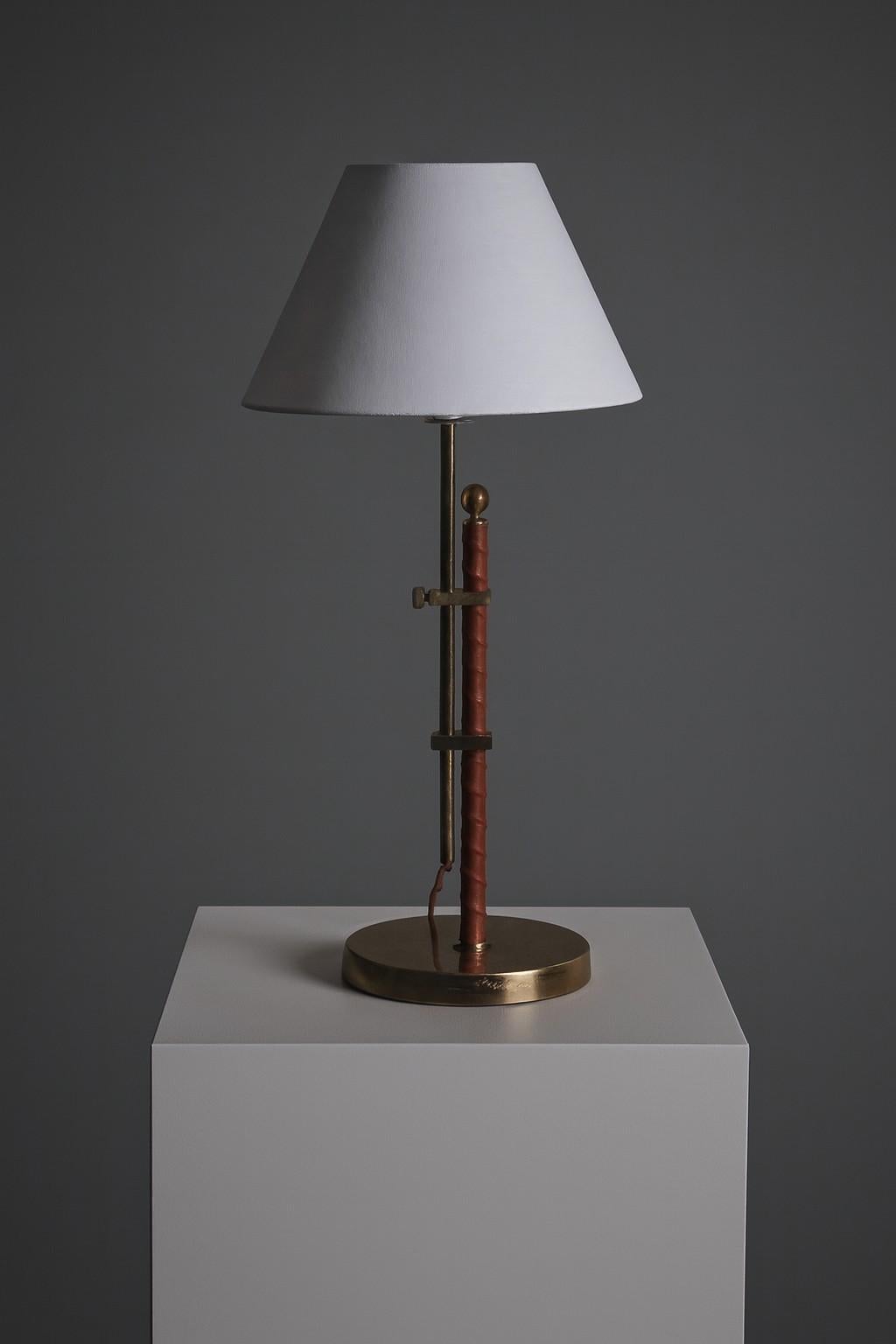 Scandinave moderne Pair of table lamps model B-131, Anonymous, Sweden, 1960s en vente
