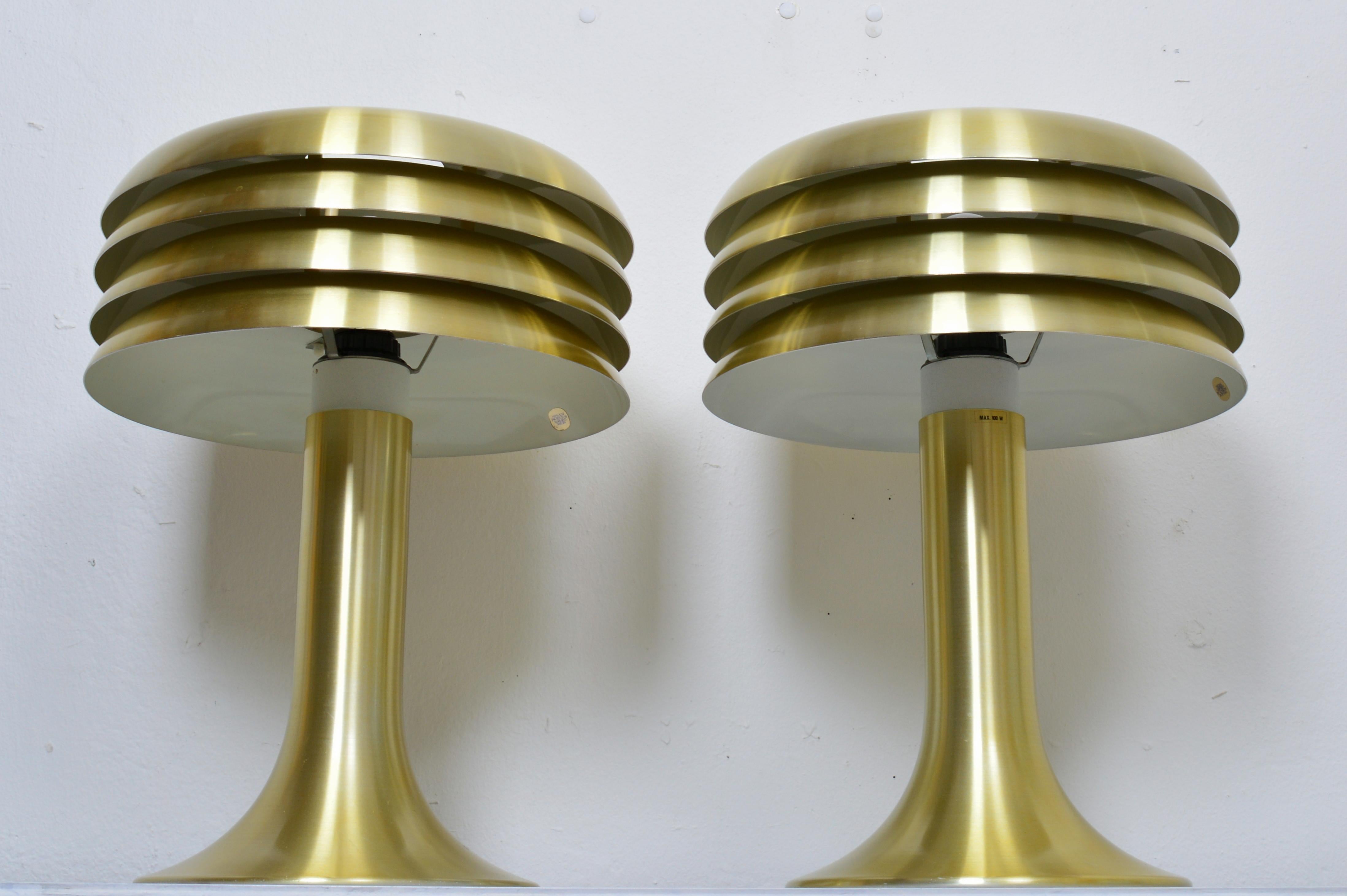 Pair of Table Lamps Model BN 26 Designed by Hans-Agne Jakobsson Sweden im Zustand „Gut“ im Angebot in Stockholm, SE