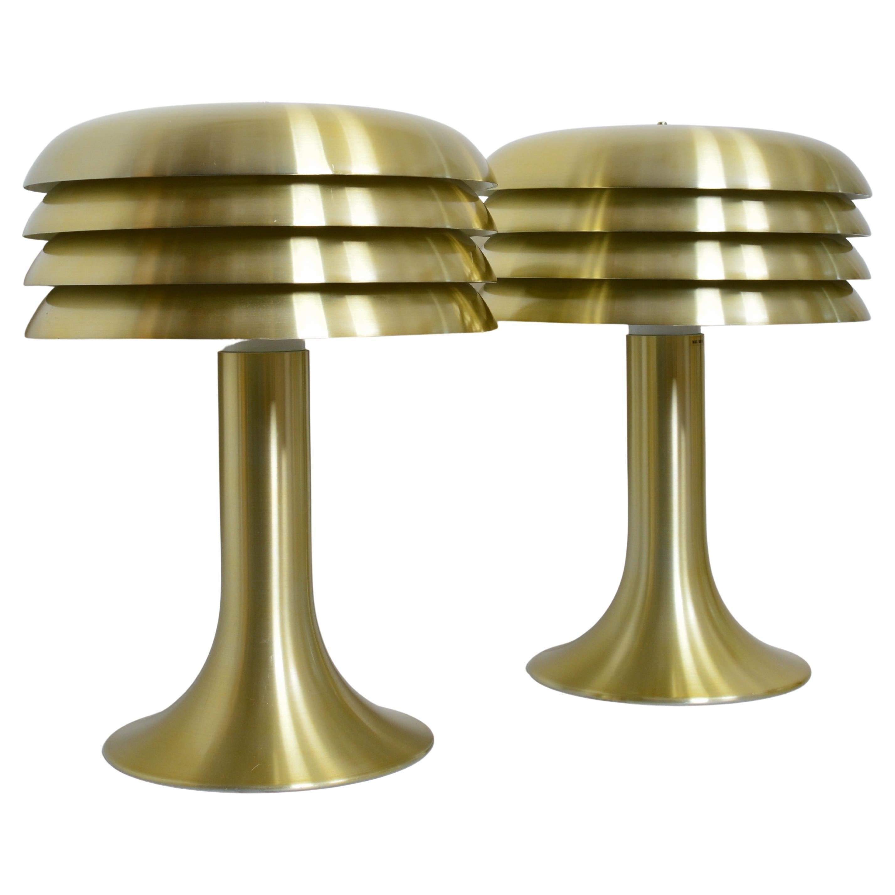 Pair of Table Lamps Model BN 26 Designed by Hans-Agne Jakobsson Sweden im Angebot