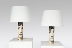 Pair of Table Lamps Model Julia by Fornasetti