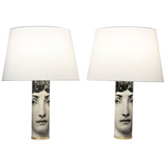 Pair of Table Lamps Model Julia by Fornasetti