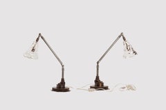Pair of table lamps, Murano, Italy 1940.
