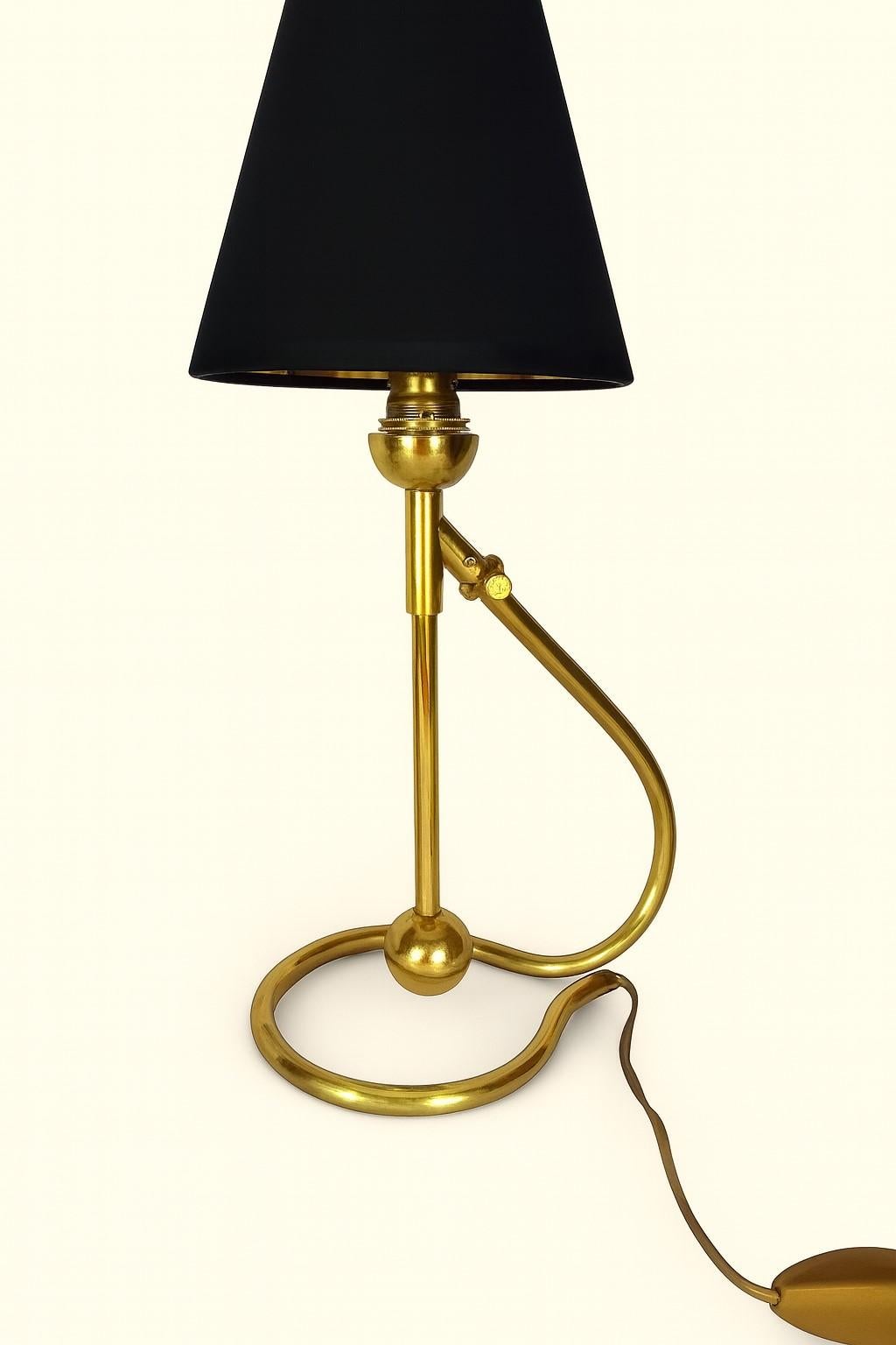 Laiton Pair of Table Lamps / Sconces by Kaare Klint (1888-1954), 1950s. en vente