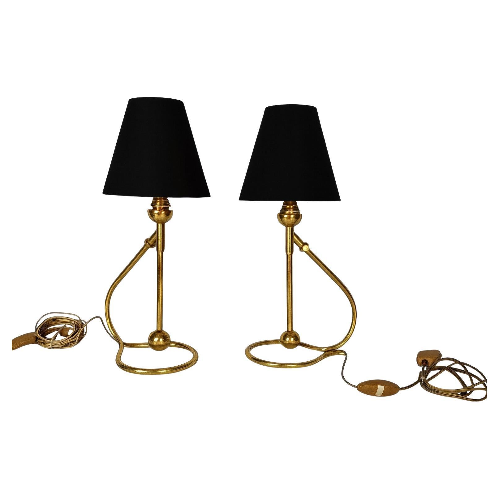 Pair of Table Lamps / Sconces by Kaare Klint (1888-1954), 1950s. en vente