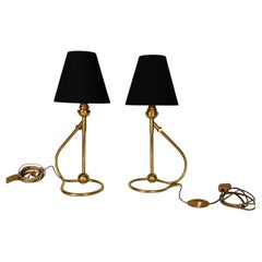 Pair of Table Lamps / Sconces by Kaare Klint (1888-1954), 1950s.