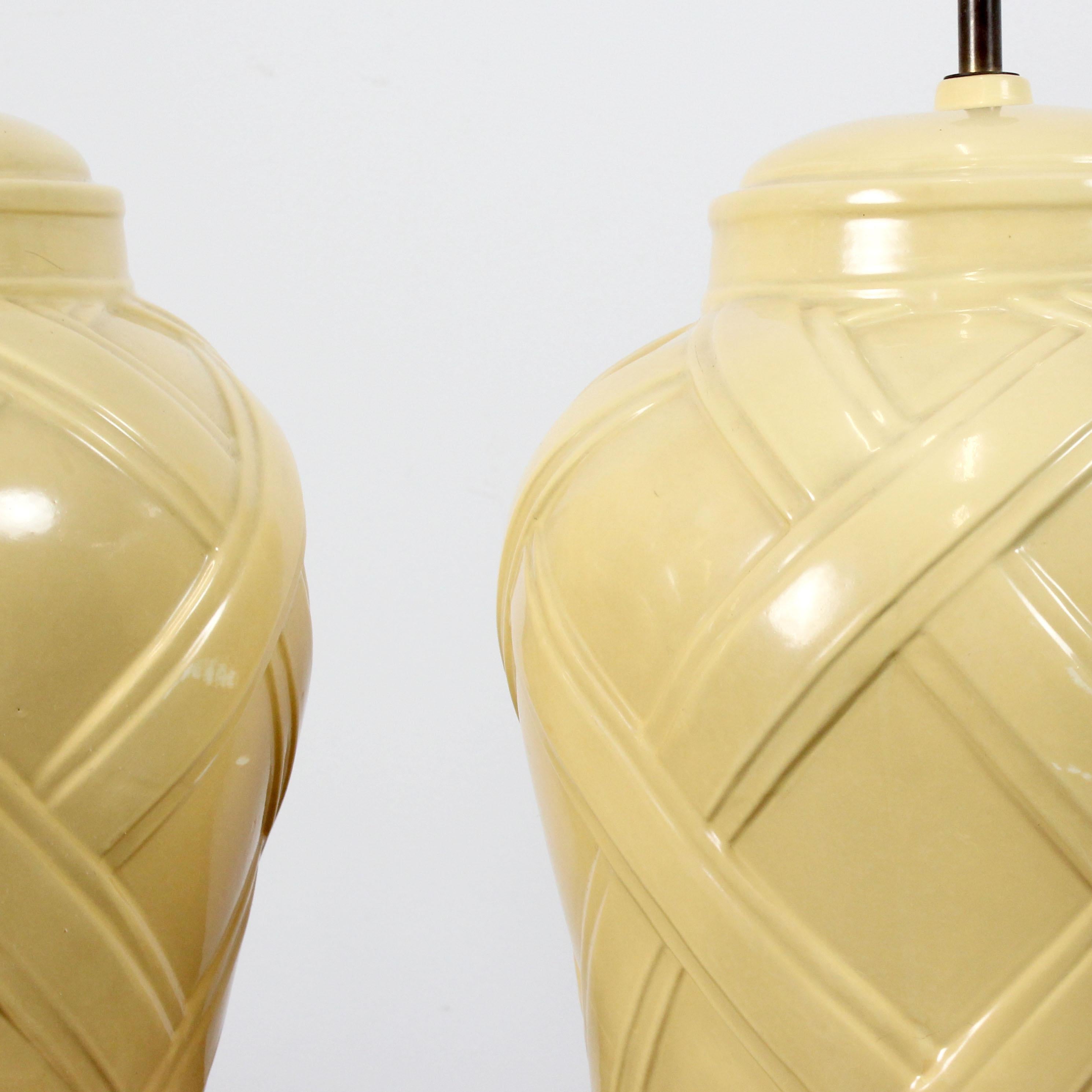 Espagnol Paire de lampes de table A.I.C. Espagne - c. 1960 en vente