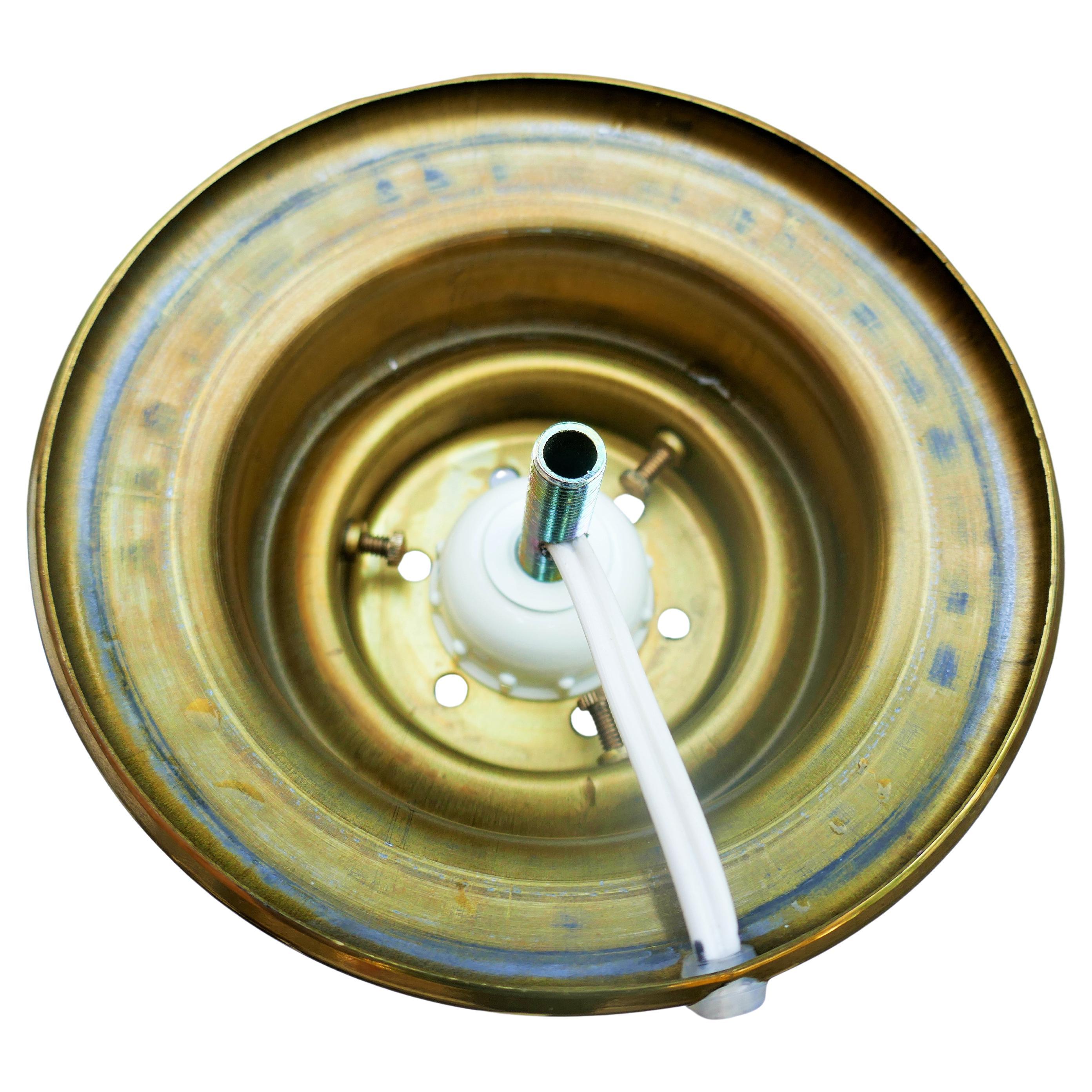 Par de lámparas de mesa o mesilla de noche de estilo Venini Murano espiral o vórtice en venta 4
