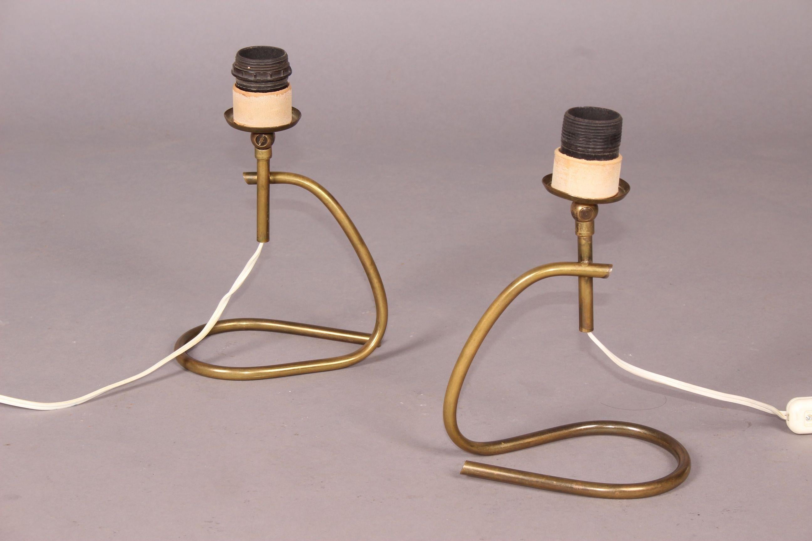 Pair of table or wall lamps.