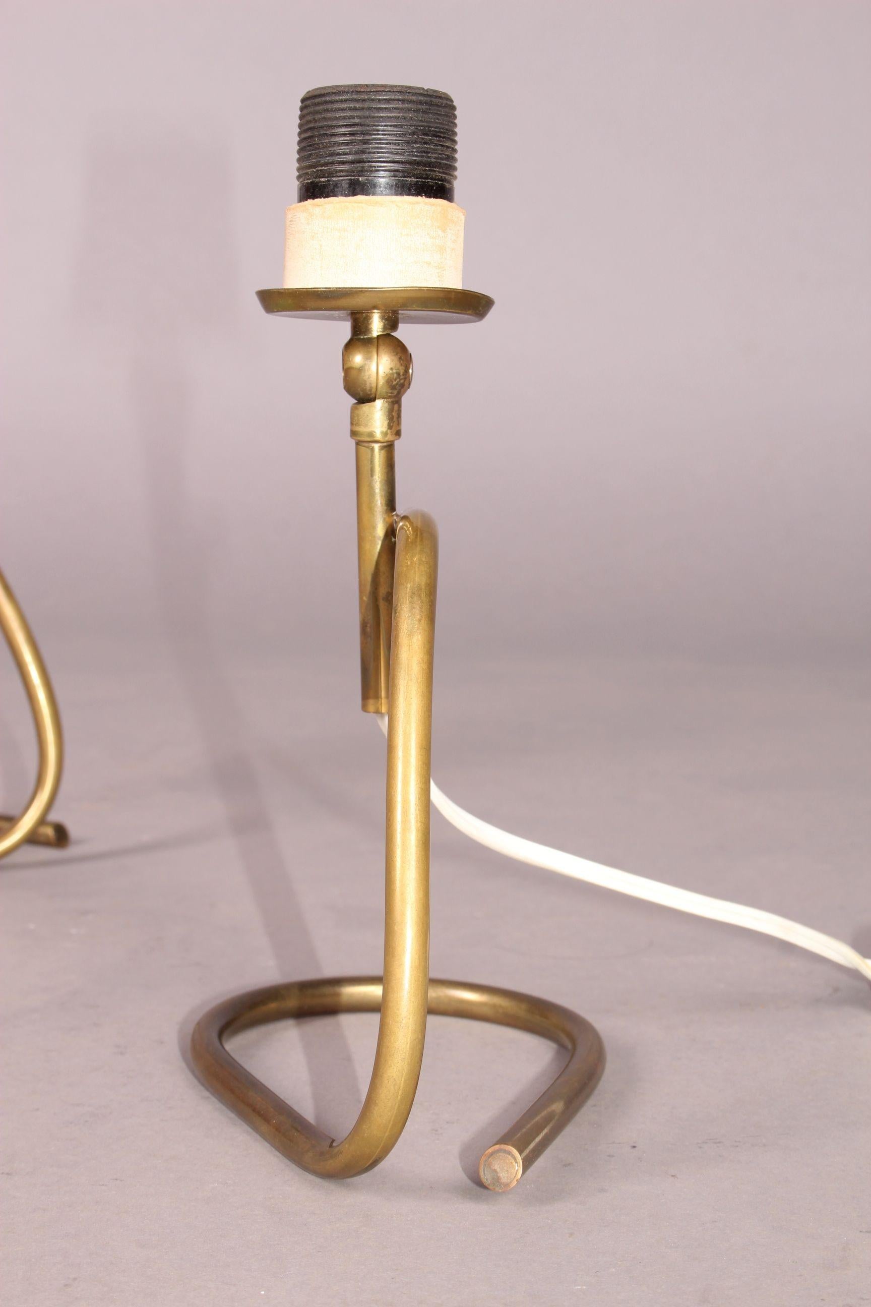 Mid-20th Century Pair of Table or Wall Lamps