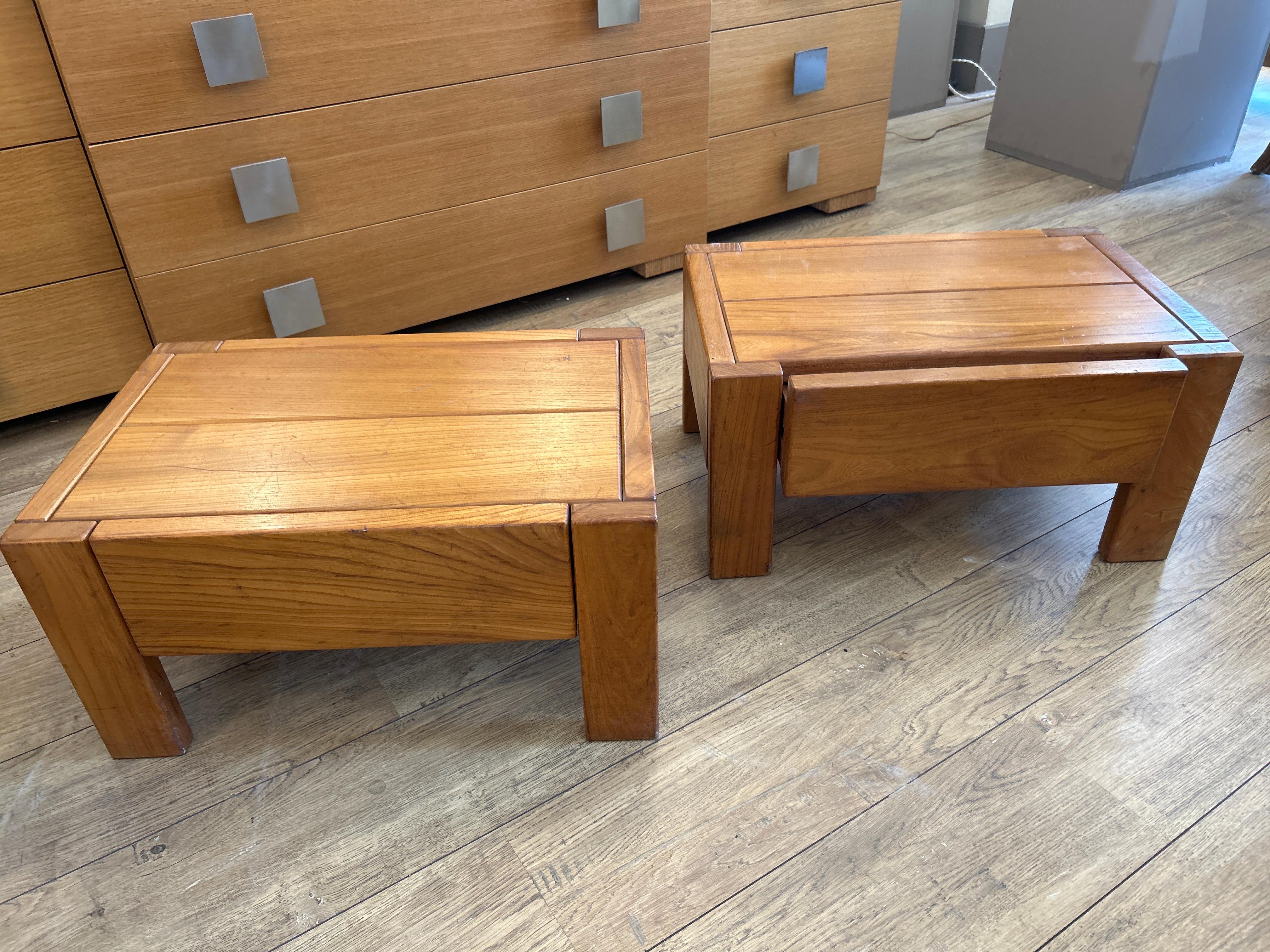 Mid-Century moderno Coppia di tavoli, 1960, Regain in vendita
