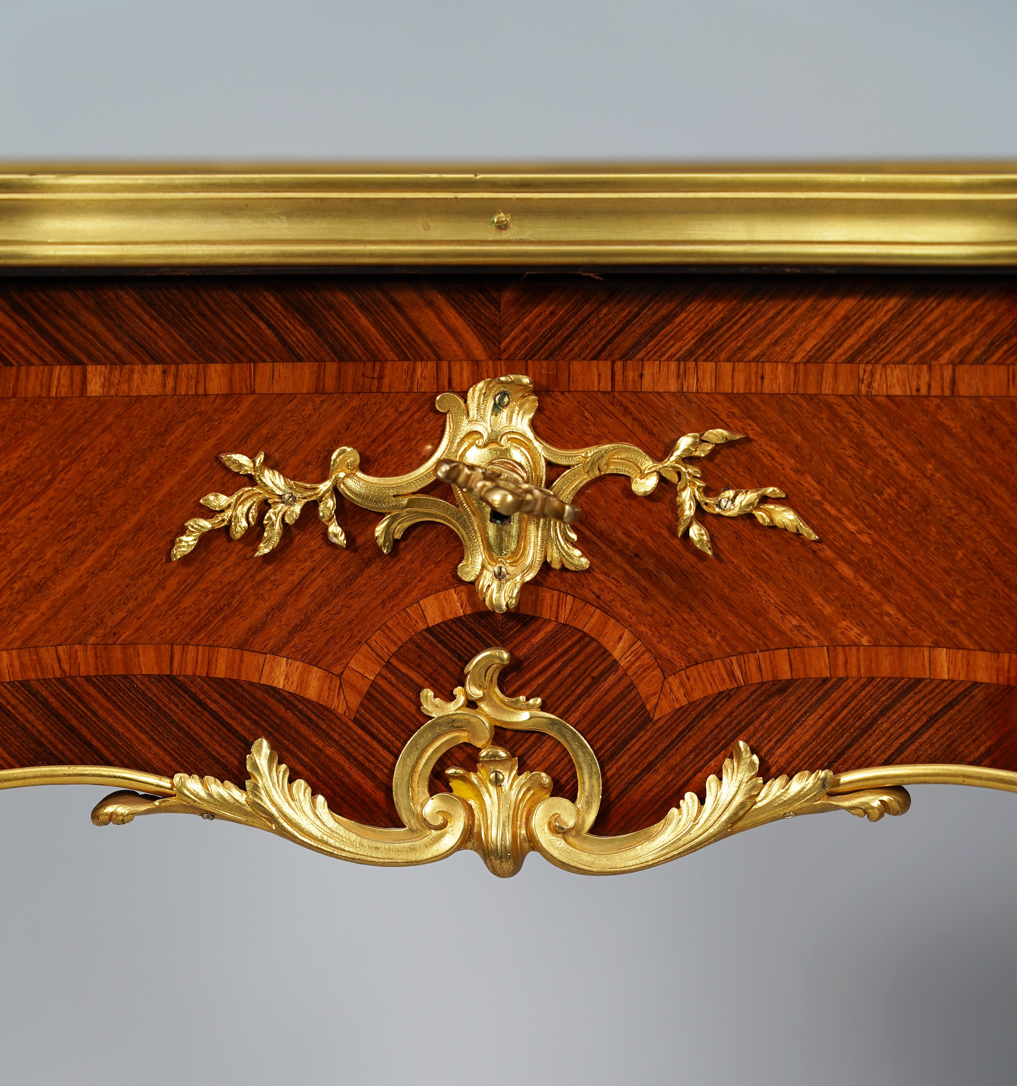 Pair of Tables attr. to J.-E. Zwiener, France, circa 1885 In Good Condition For Sale In PARIS, FR
