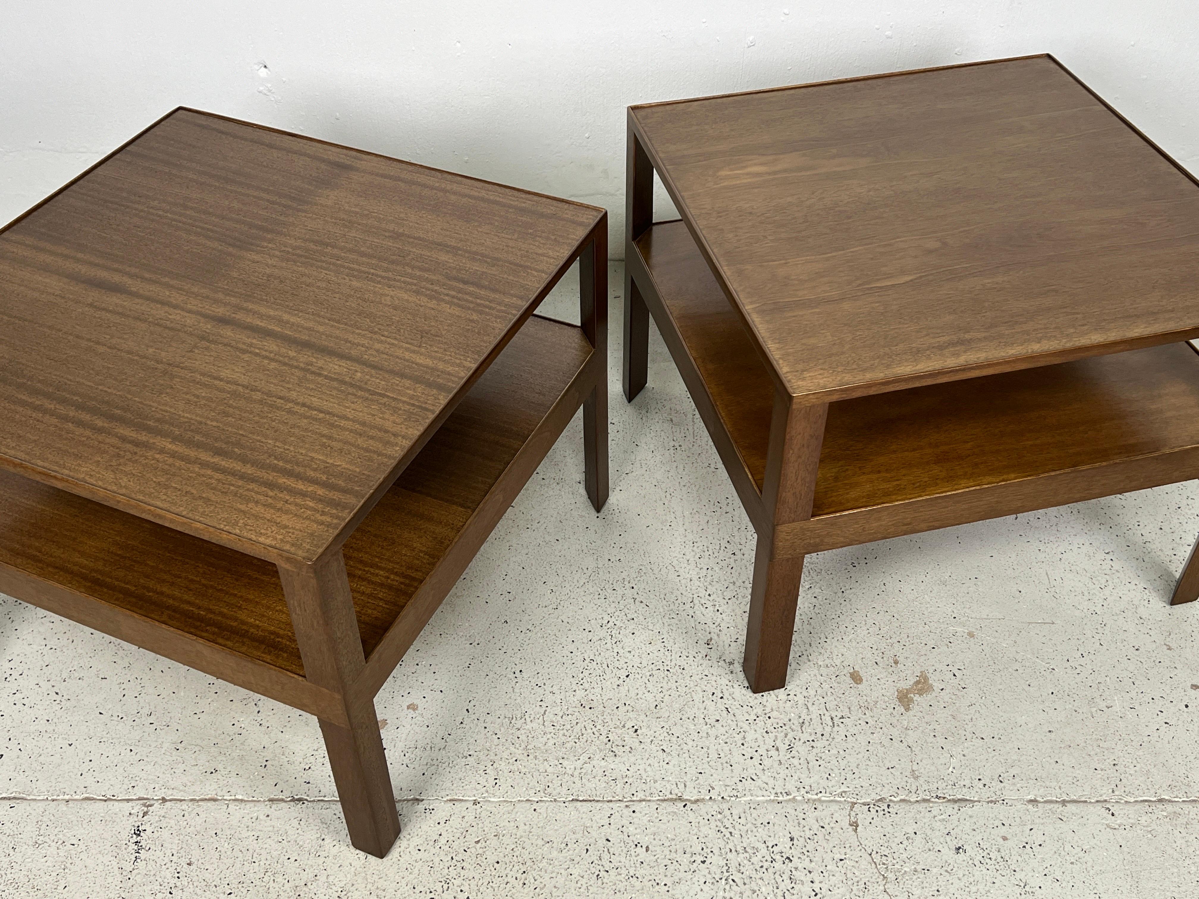 Pair of Tables by Edward Wormley for Dunbar For Sale 6