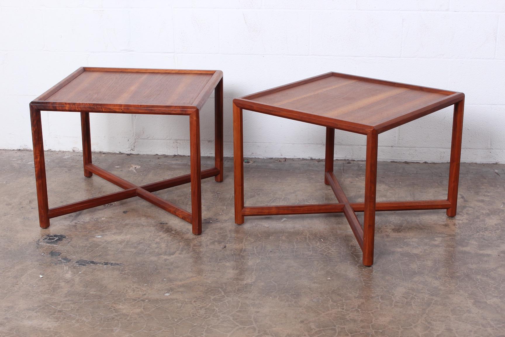 Pair of Tables by Edward Wormley for Dunbar 8