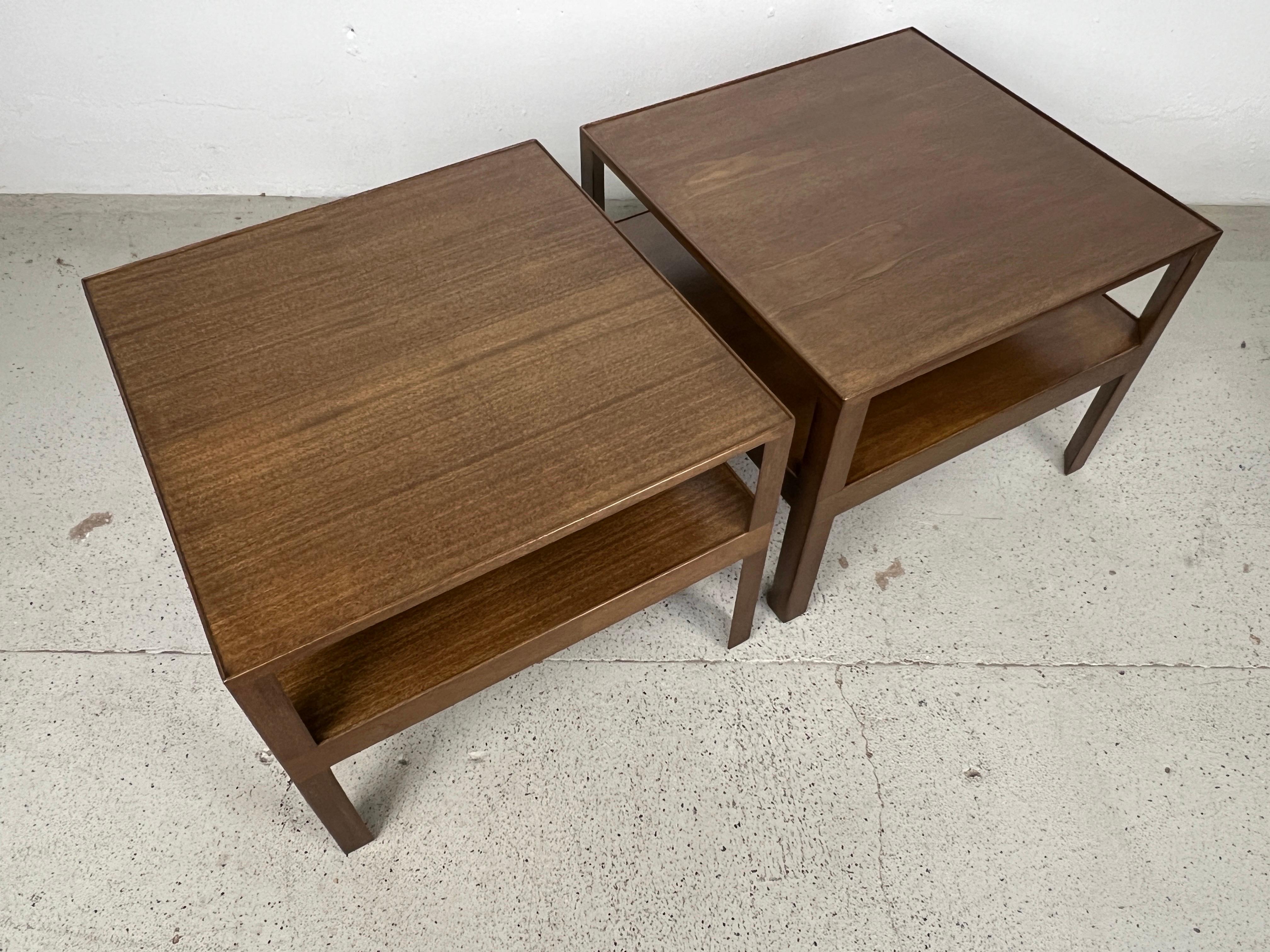 Pair of Tables by Edward Wormley for Dunbar For Sale 10