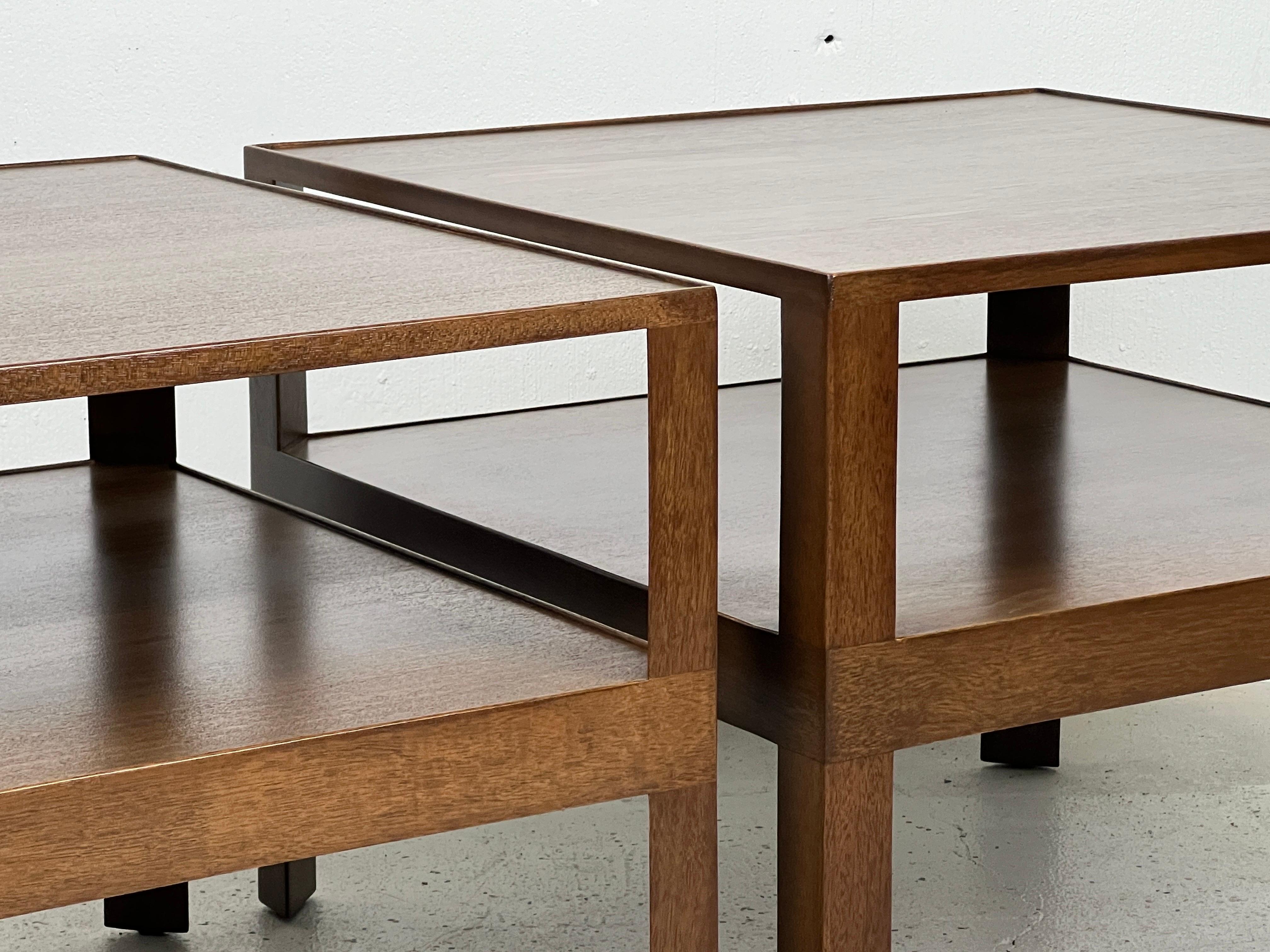 Pair of Tables by Edward Wormley for Dunbar For Sale 11