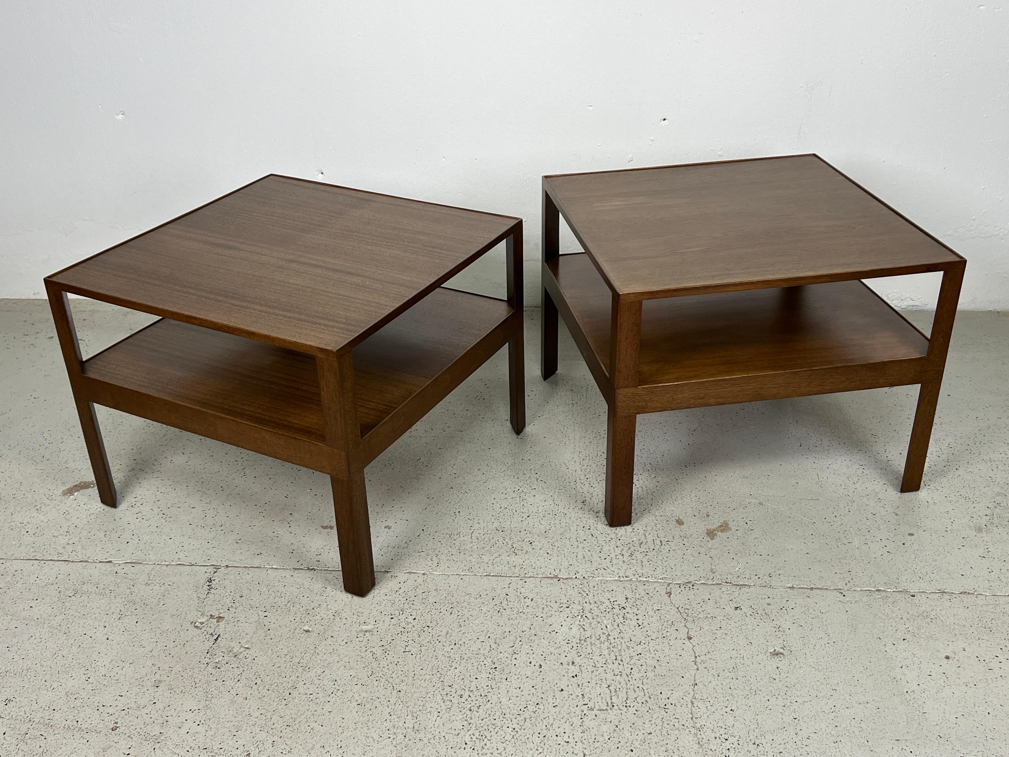 Pair of Tables by Edward Wormley for Dunbar For Sale 2